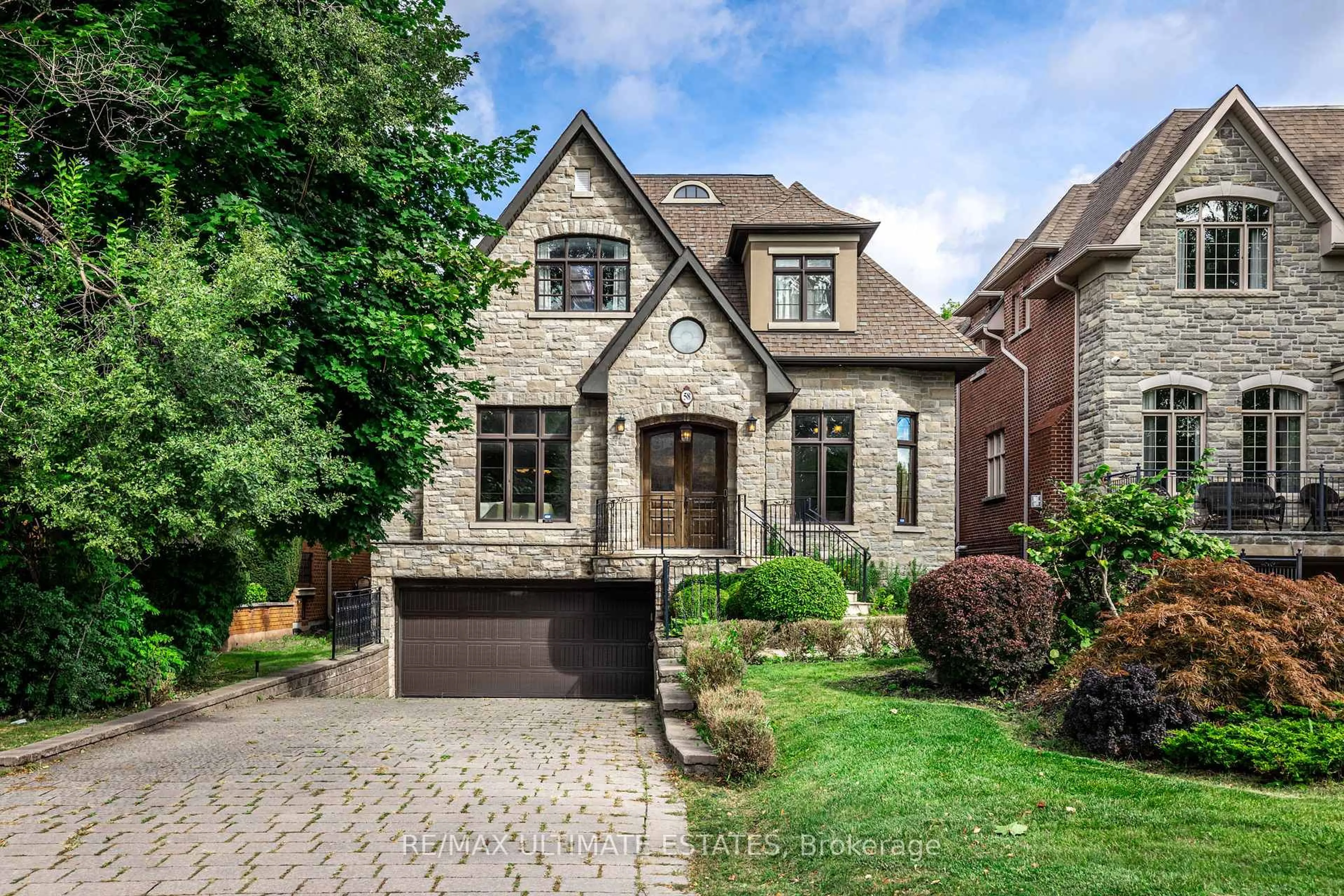 Home with brick exterior material, street for 58 Spruce Ave, Richmond Hill Ontario L4C 6W1