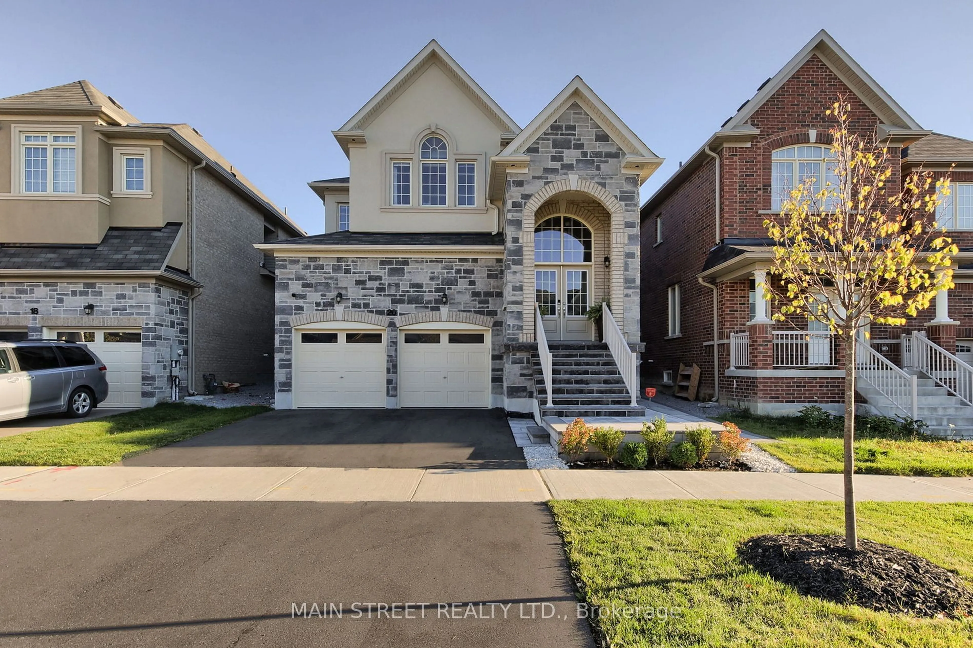 Home with brick exterior material, street for 20 Terrell Ave, Georgina Ontario L4P 2G6