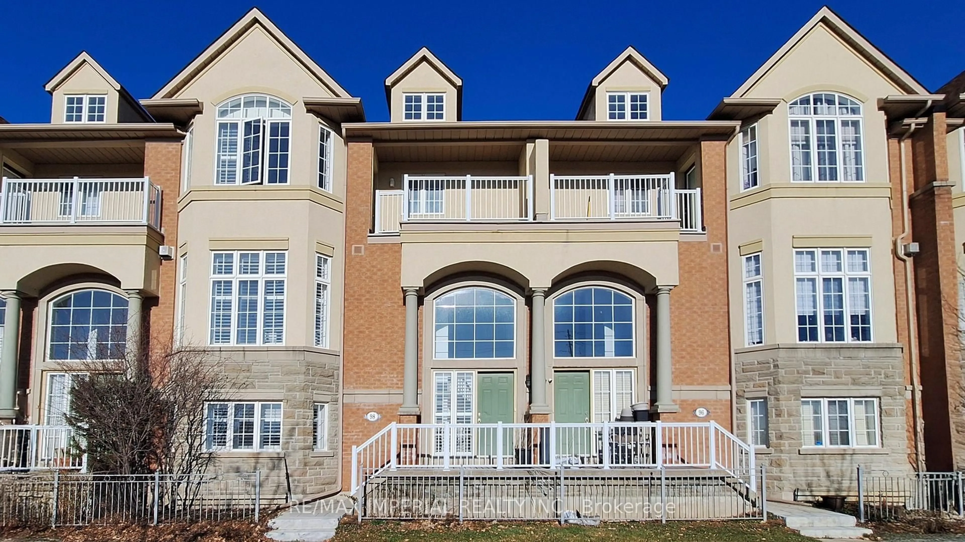 Home with brick exterior material, building for 98 Legends Way, Markham Ontario L3R 5Z9