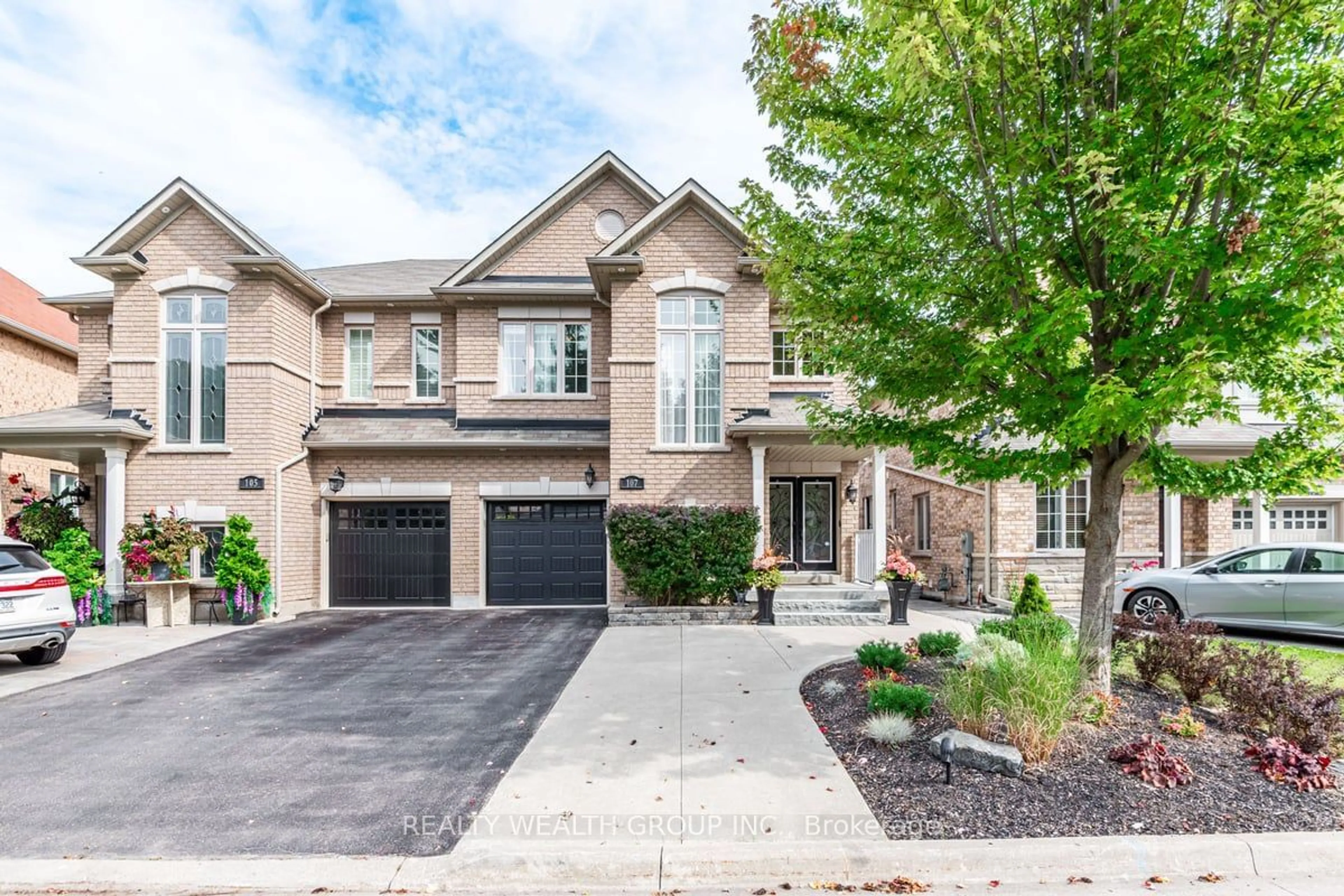 Home with brick exterior material, street for 107 Bellini Ave, Vaughan Ontario L4H 0R7