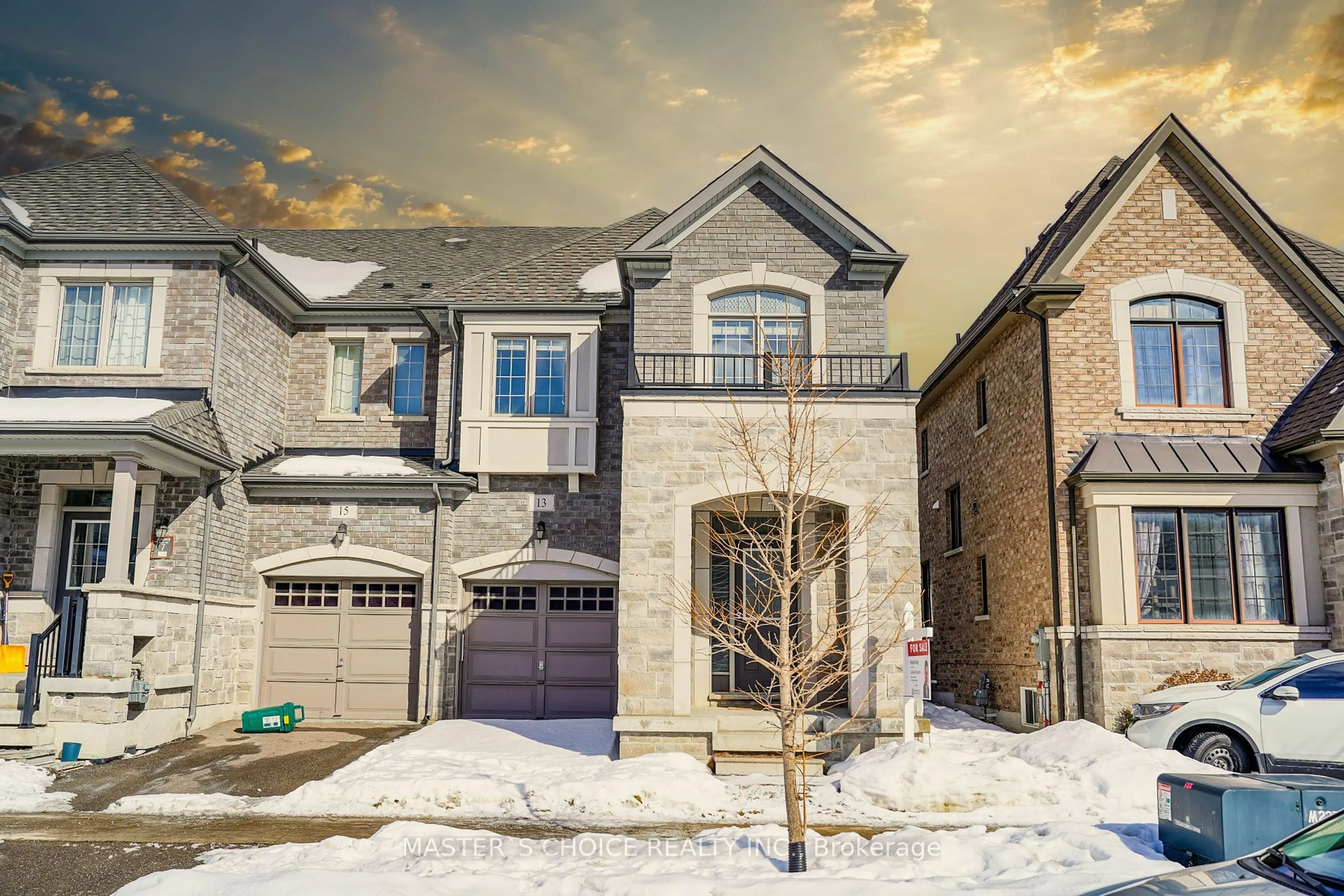 Home with brick exterior material, street for 13 Collier Cres, Markham Ontario L6E 0T2