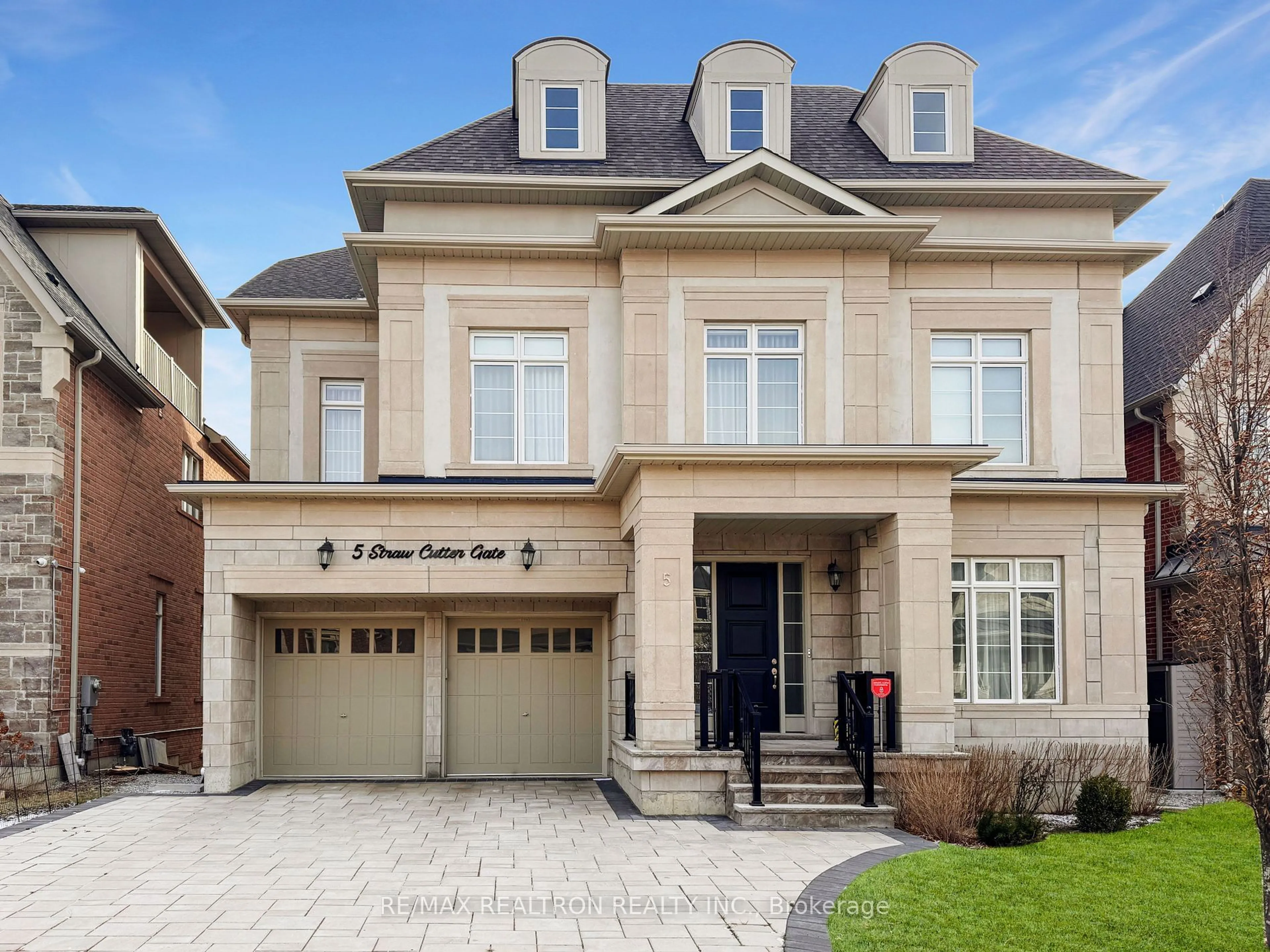 Home with brick exterior material, street for 5 Straw Cutter Gate, Vaughan Ontario L6A 4Y5