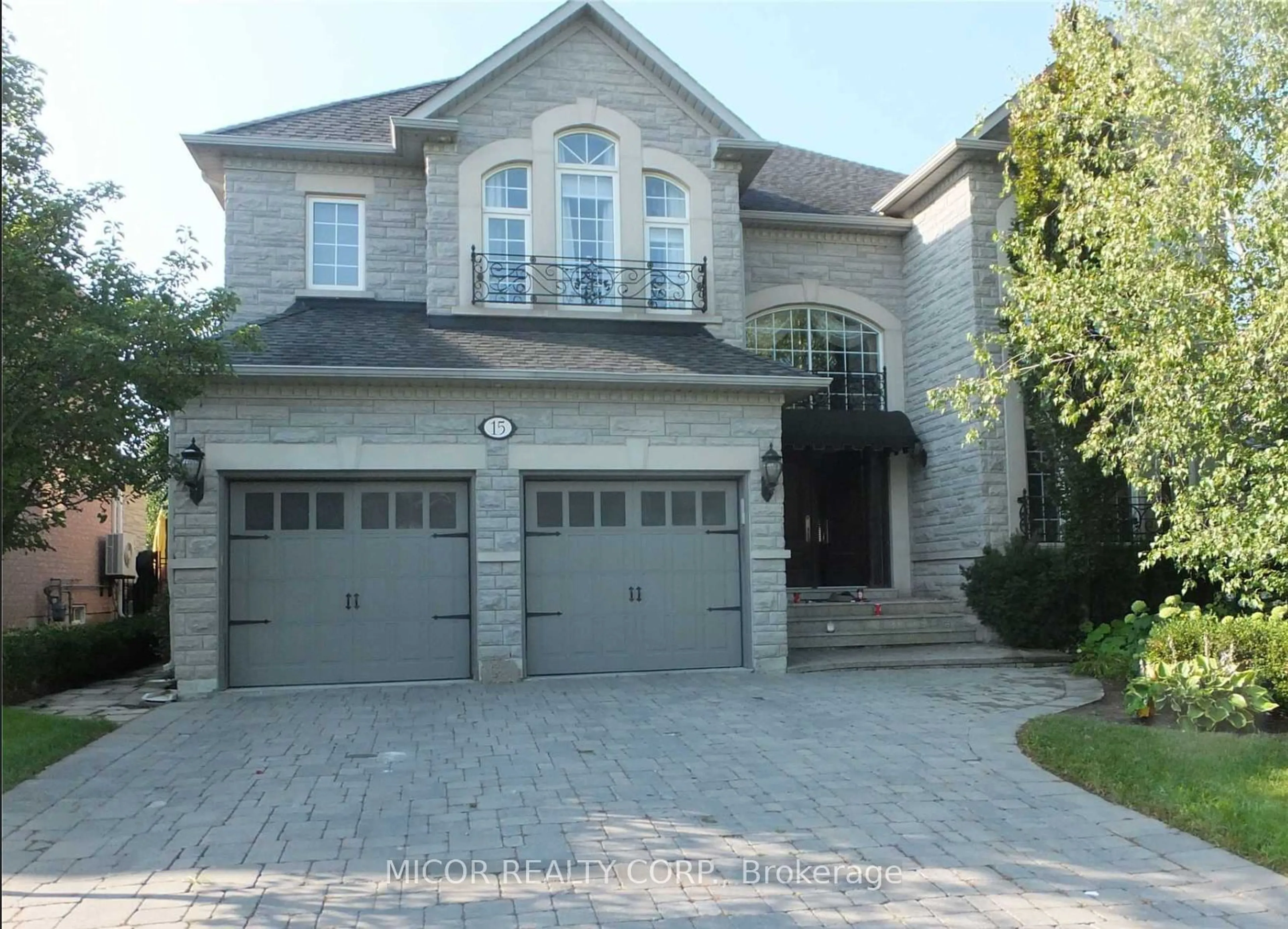 Home with brick exterior material, street for 15 Village Green Dr, Vaughan Ontario L4L 9N9