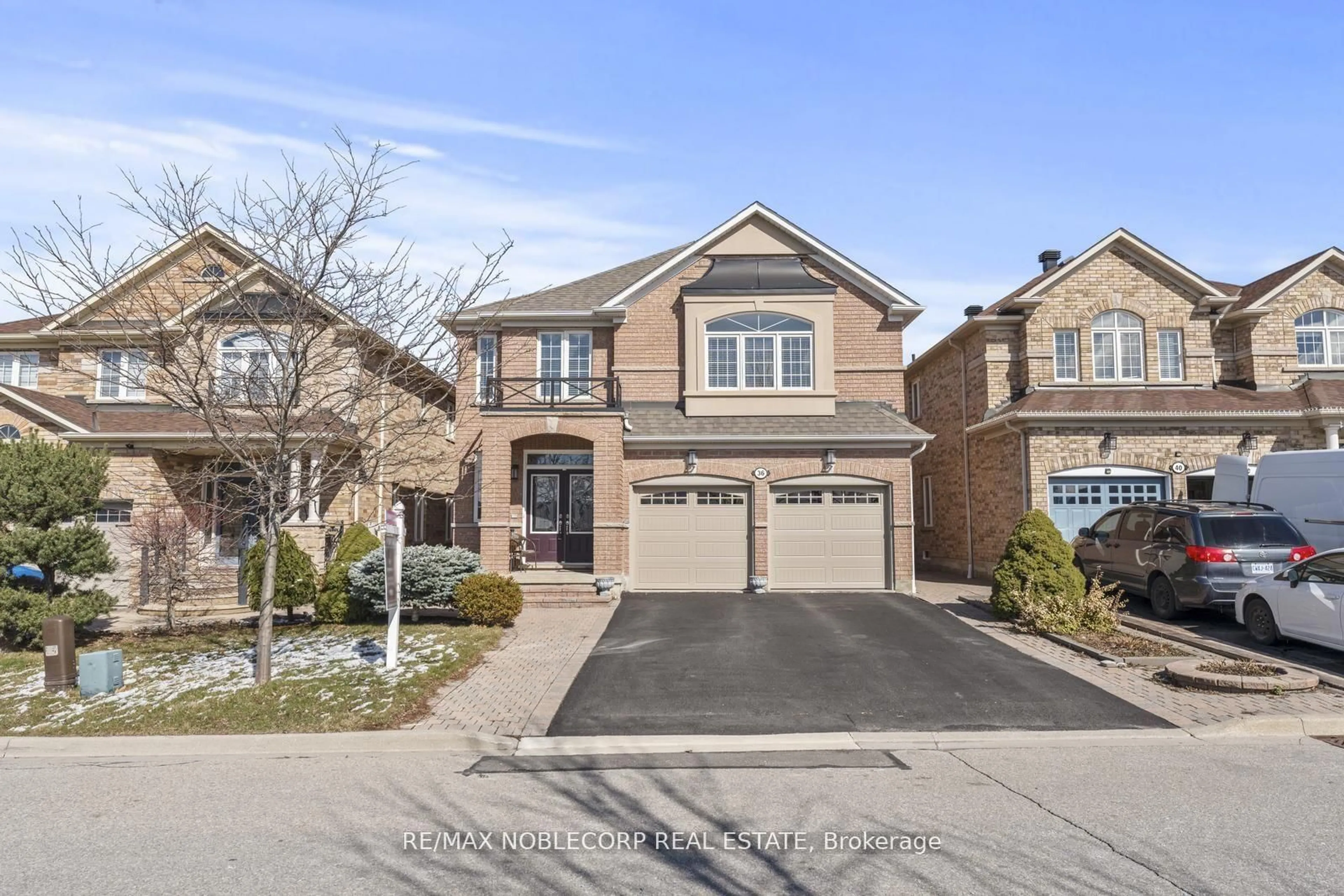 Home with brick exterior material, street for 36 Venice Gate Dr, Vaughan Ontario L4H 0E7