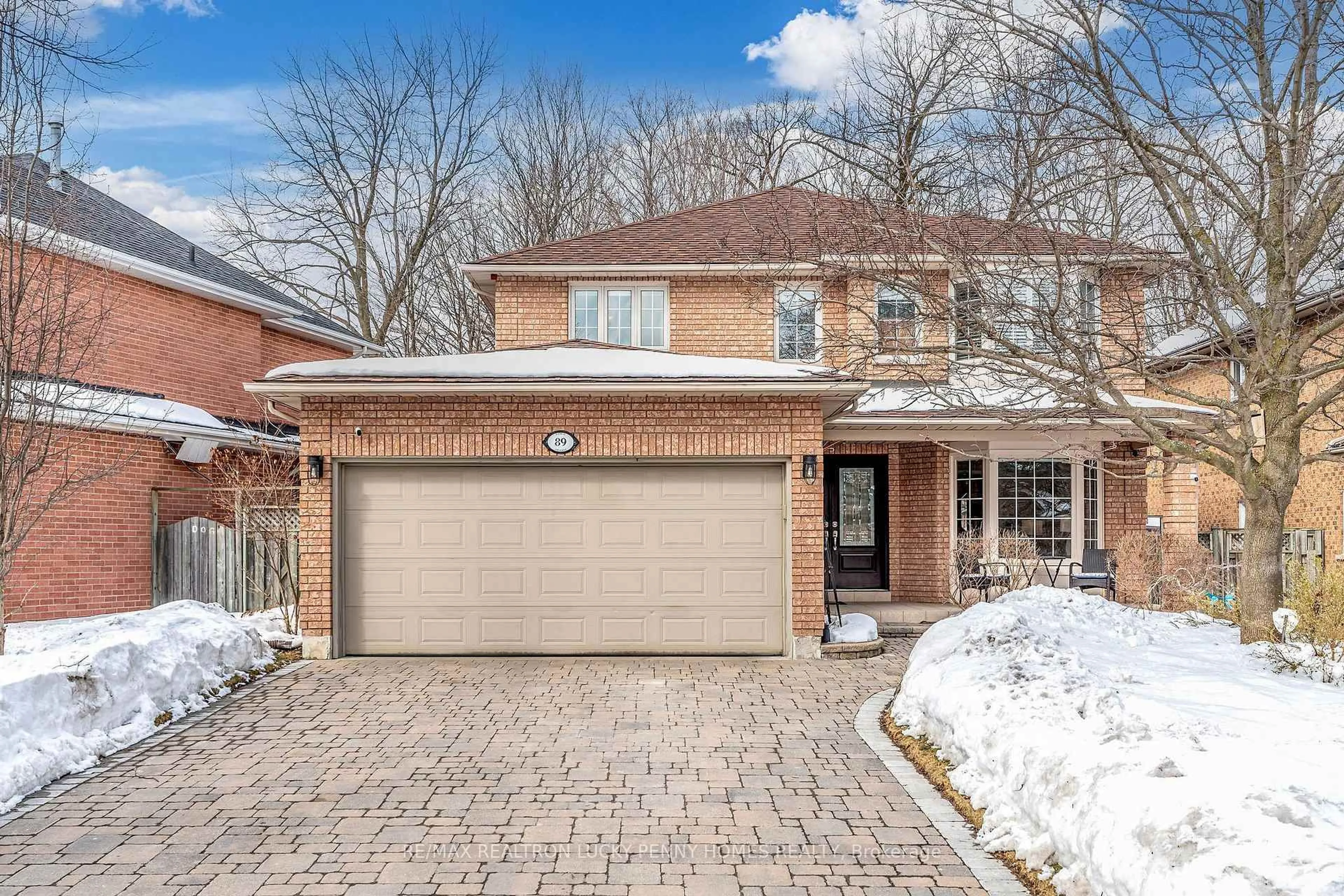 Home with brick exterior material, street for 89 Havagal Cres, Markham Ontario L3P 7G7