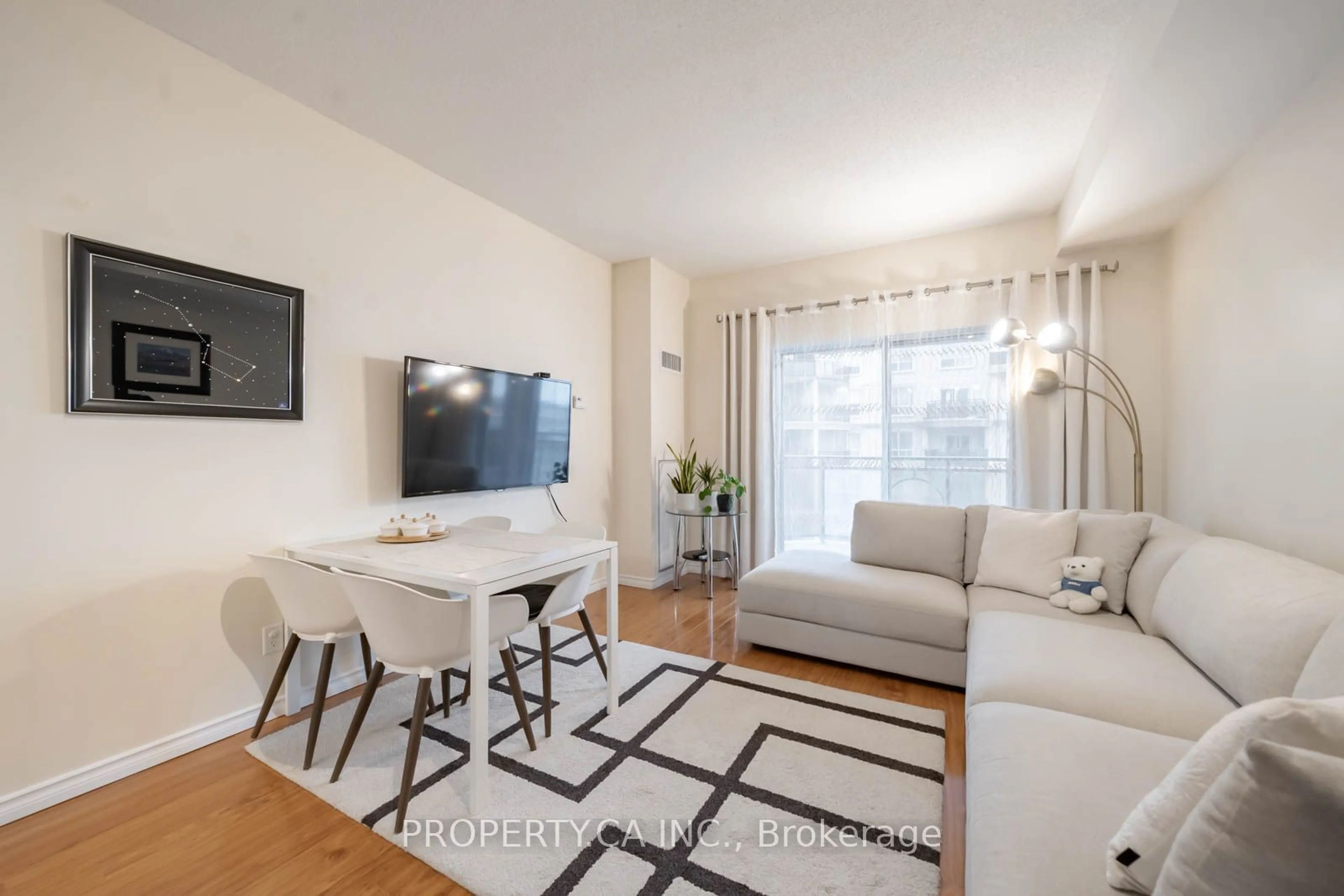 Living room with furniture, unknown for 8 Maison Parc Crt #606, Vaughan Ontario L4J 9K5