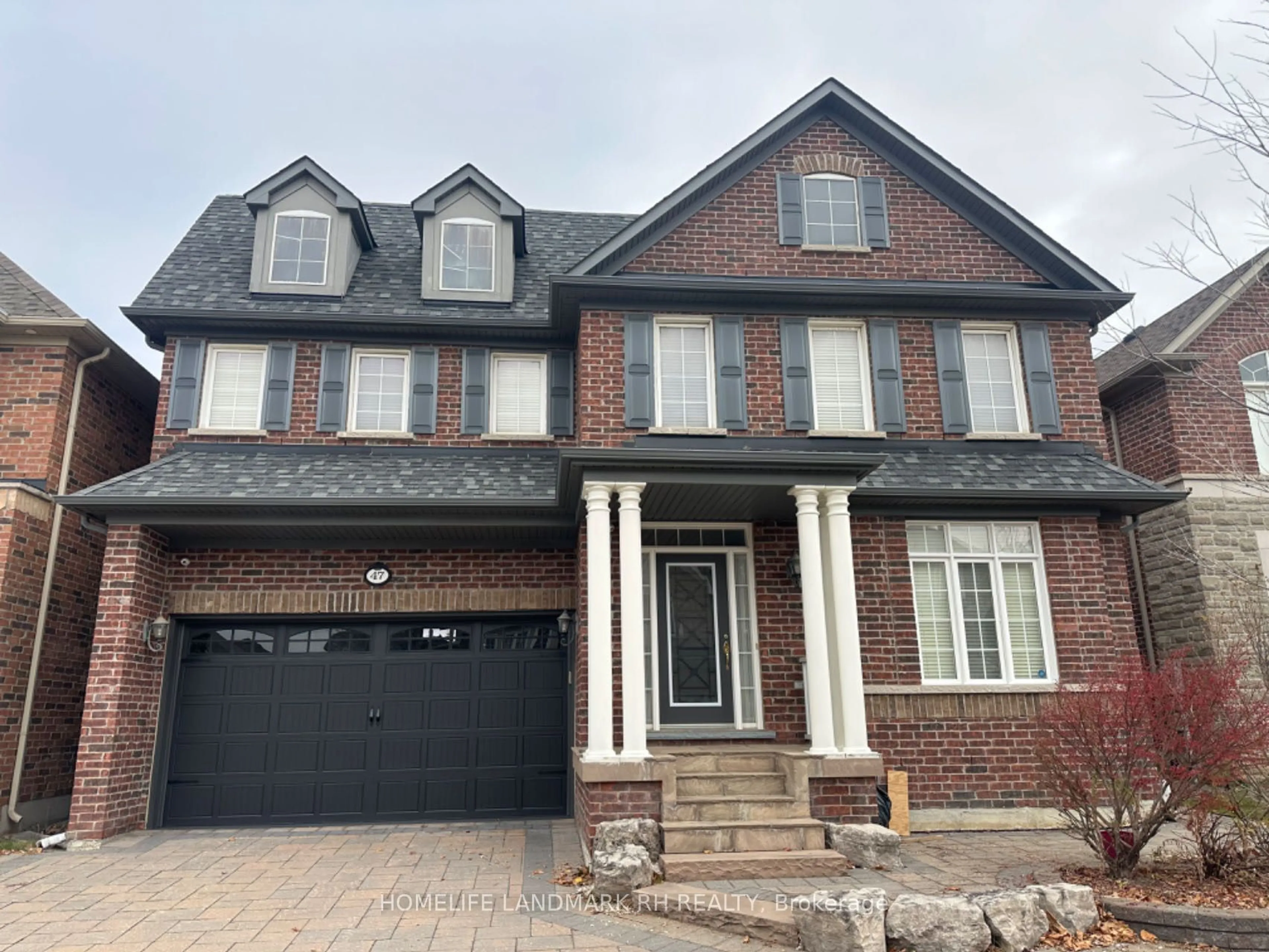 Home with brick exterior material, street for 47 Herbert Wales Cres, Markham Ontario L6C 0G4