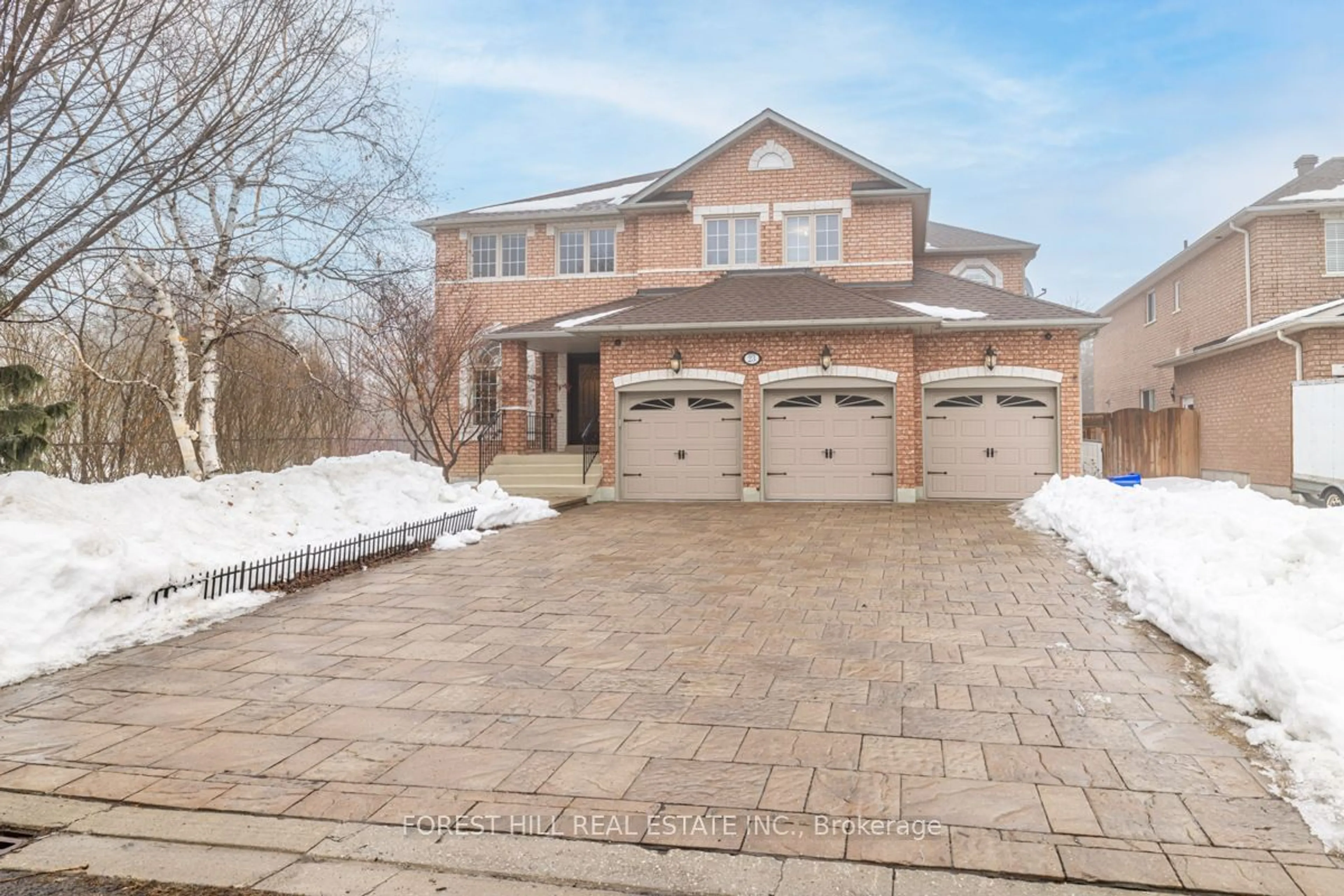 Home with brick exterior material, street for 23 Marinucci Crt, Richmond Hill Ontario L4C 0M3