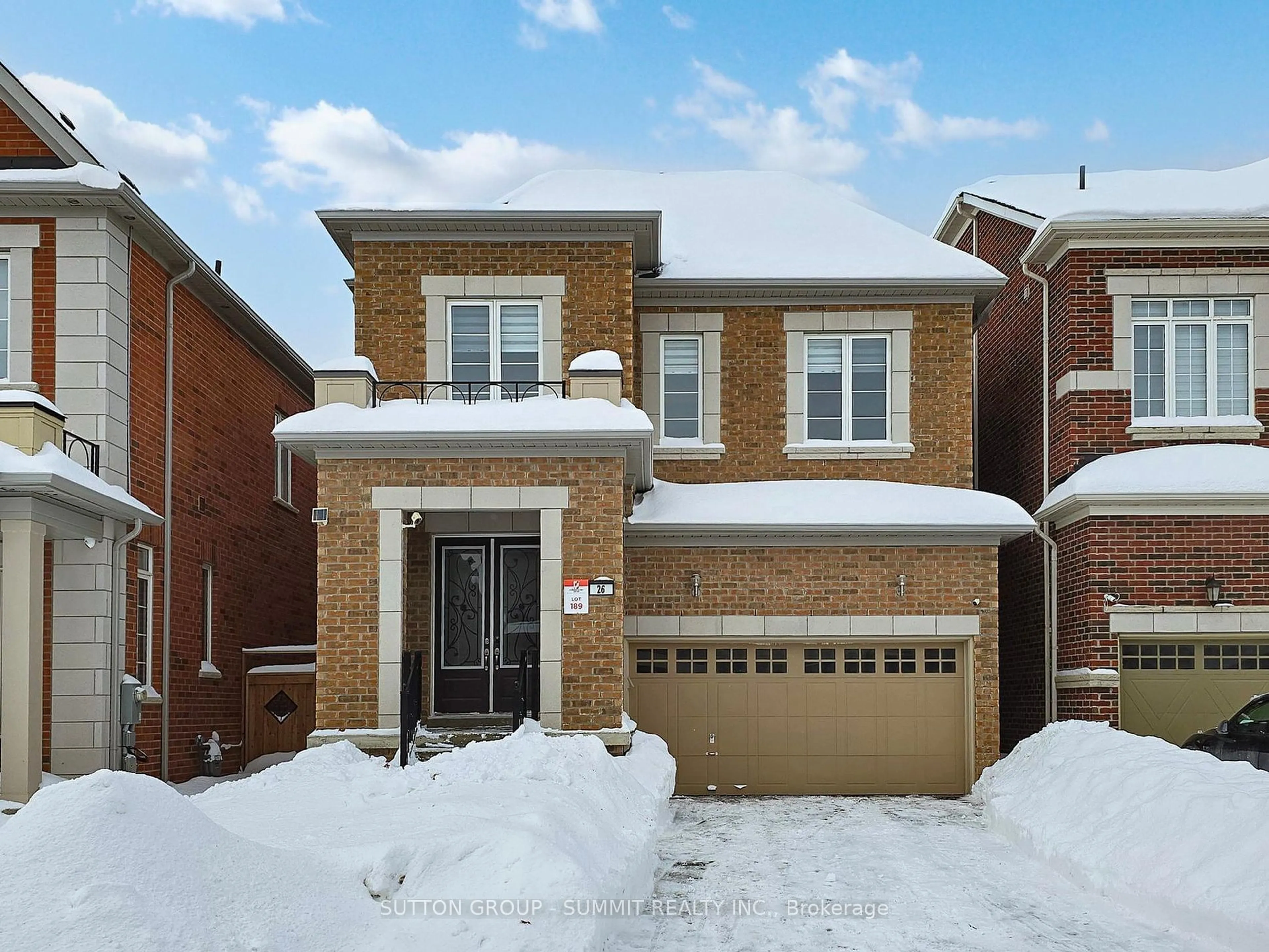 Home with brick exterior material, street for 26 RED GIANT St, Richmond Hill Ontario L4C 4Z1