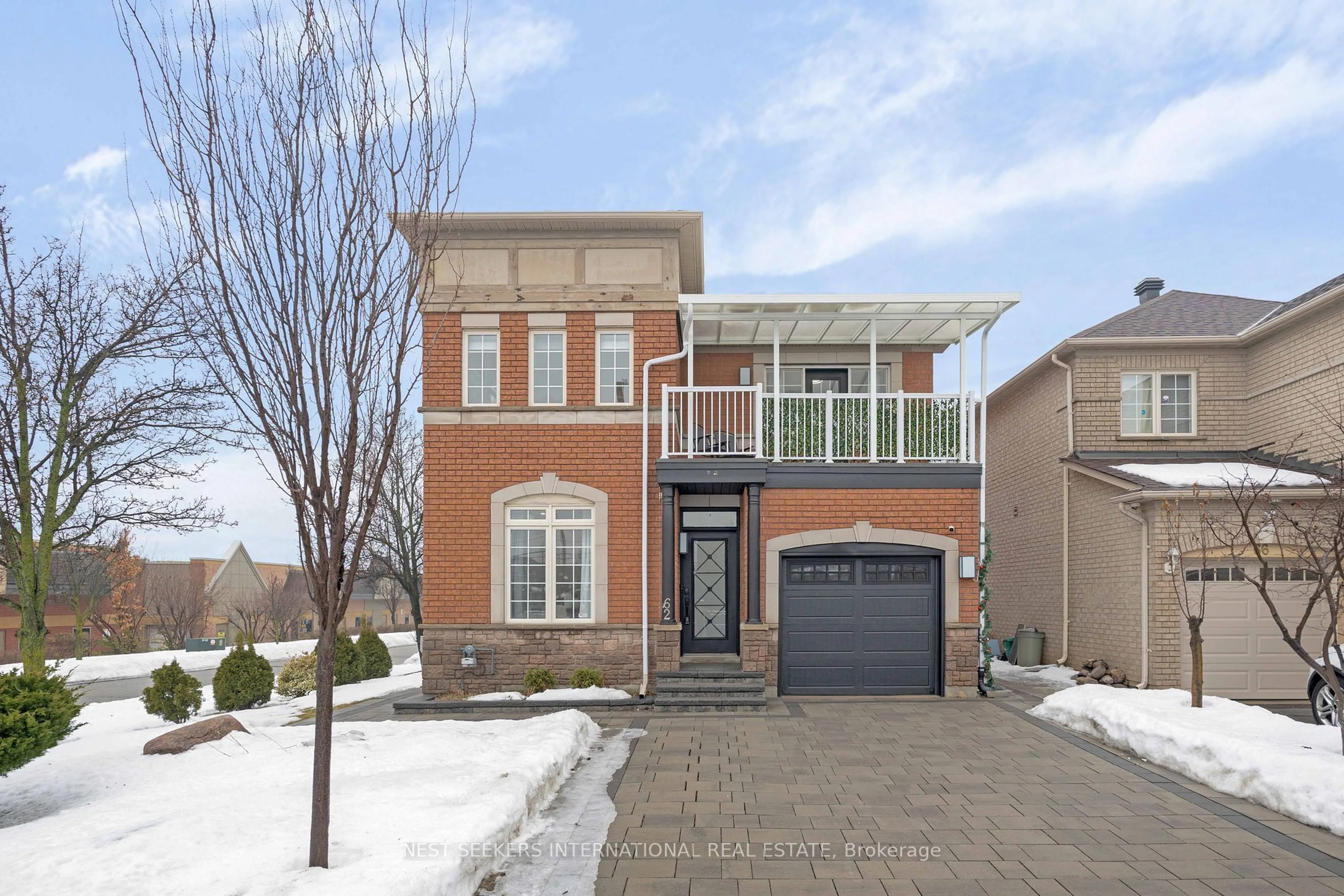 Home with brick exterior material, street for 62 Legnano Cres, Vaughan Ontario L4H 2B4