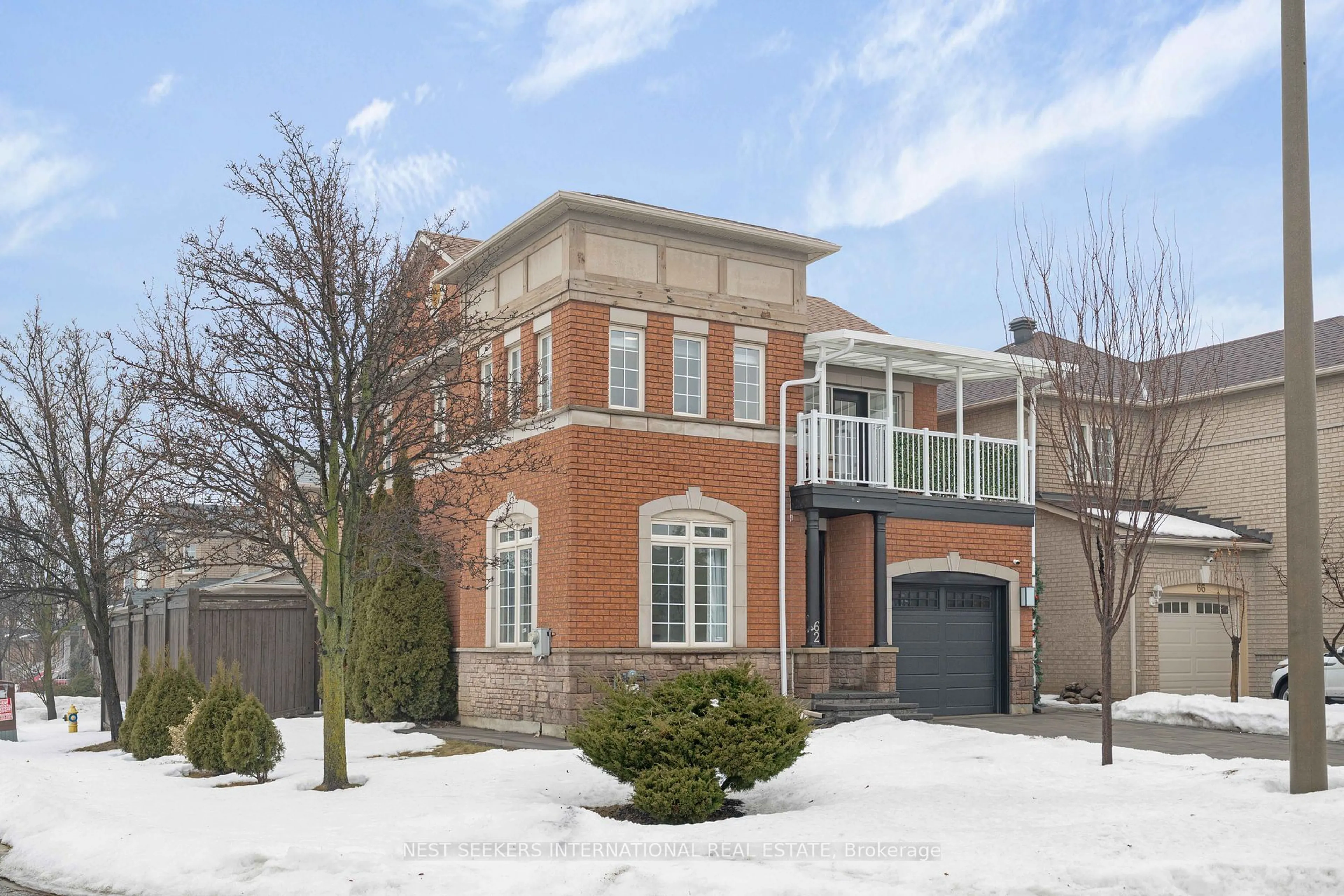 Home with brick exterior material, street for 62 Legnano Cres, Vaughan Ontario L4H 2B4