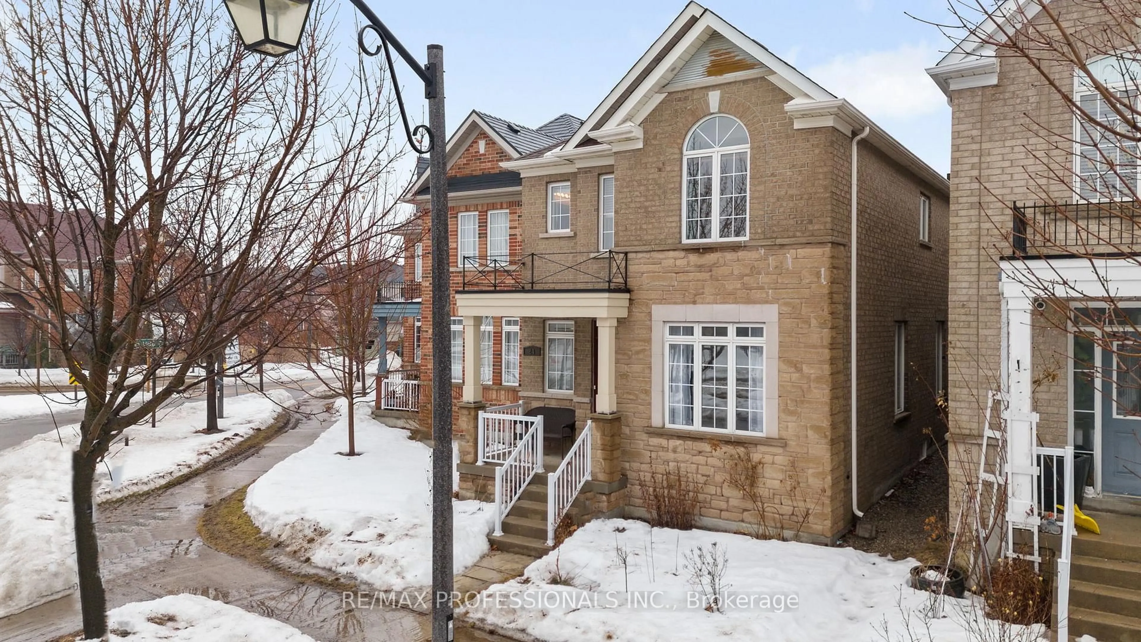 Home with brick exterior material, street for 24 Foxton Rd, Markham Ontario L6B 0A9