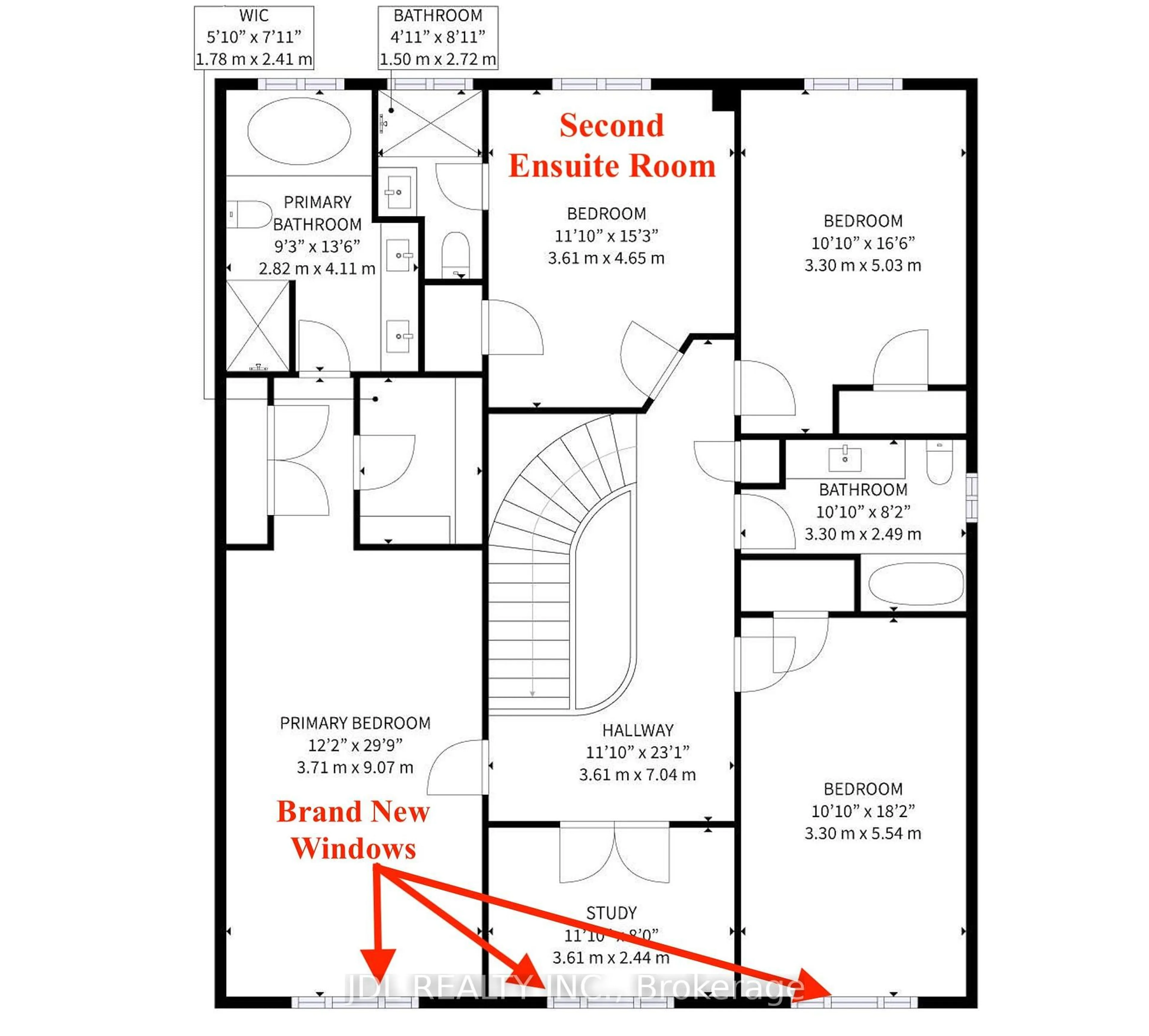 Floor plan for 83 Luba Ave, Richmond Hill Ontario L4S 1G6