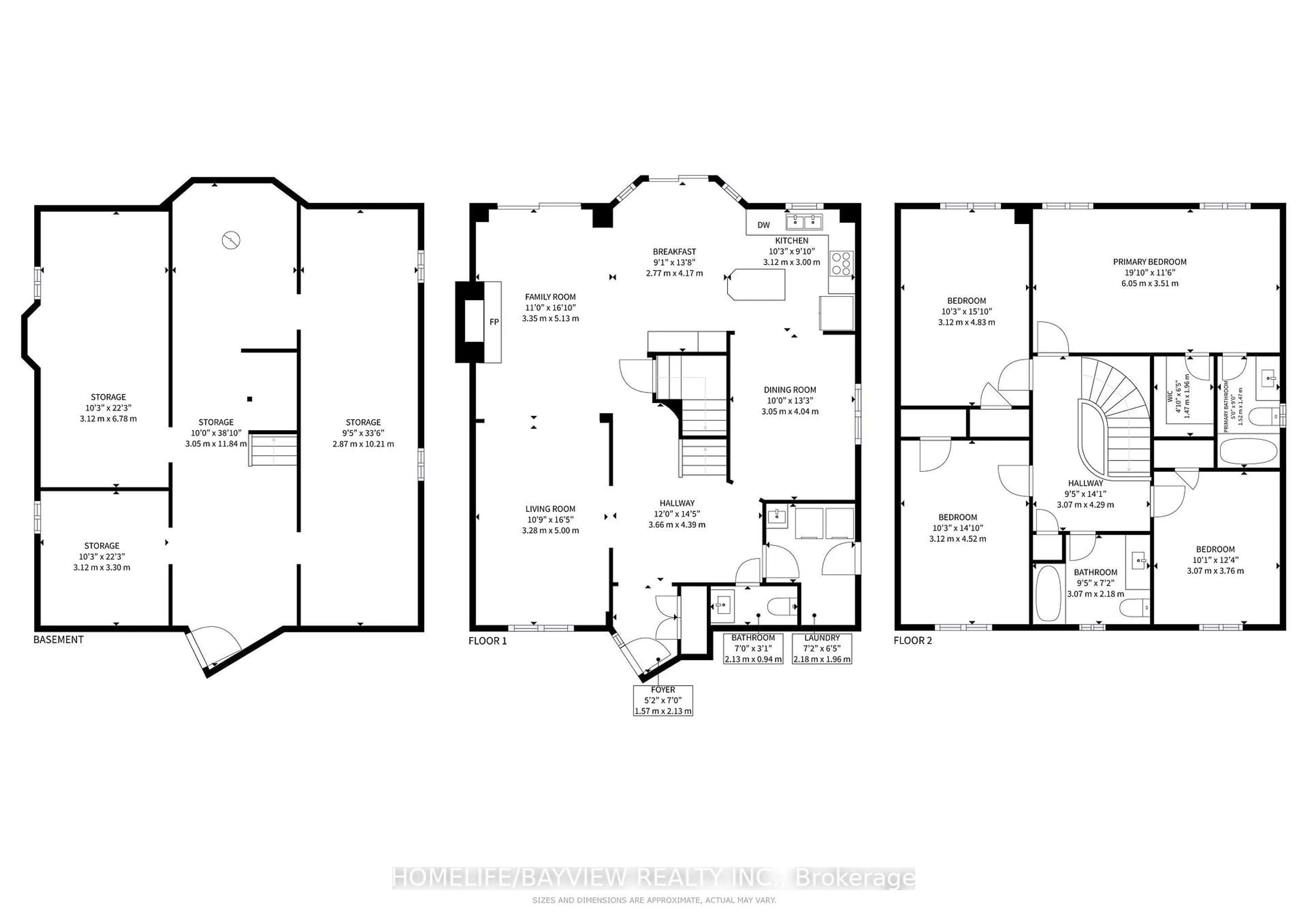 Floor plan for 22 Marsh St, Richmond Hill Ontario L4C 7P2