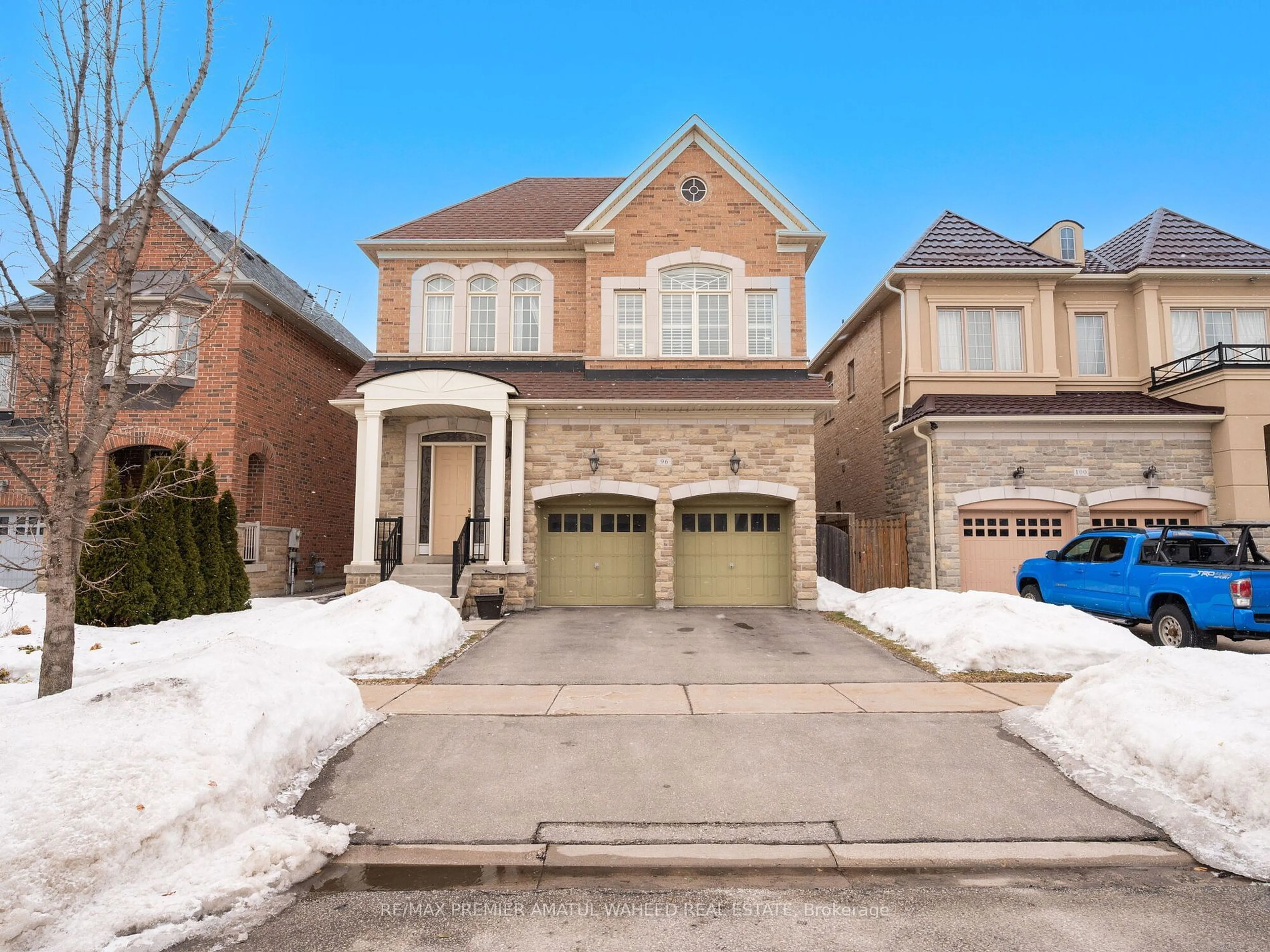 Home with brick exterior material, street for 96 Wardlaw Pl, Vaughan Ontario L4H 0Z8