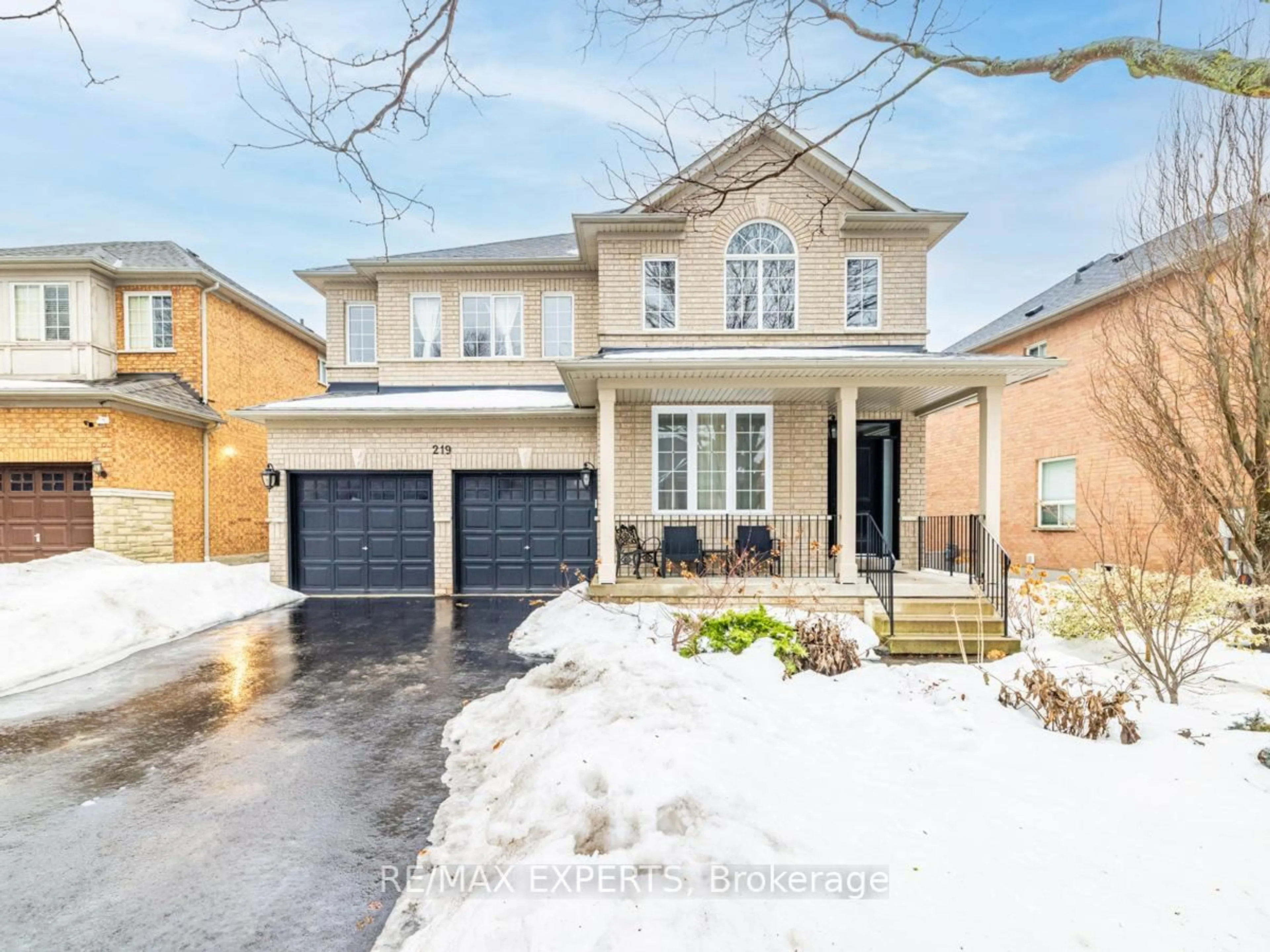 Home with brick exterior material, street for 219 Via Carmine Ave, Vaughan Ontario L4H 1Z8