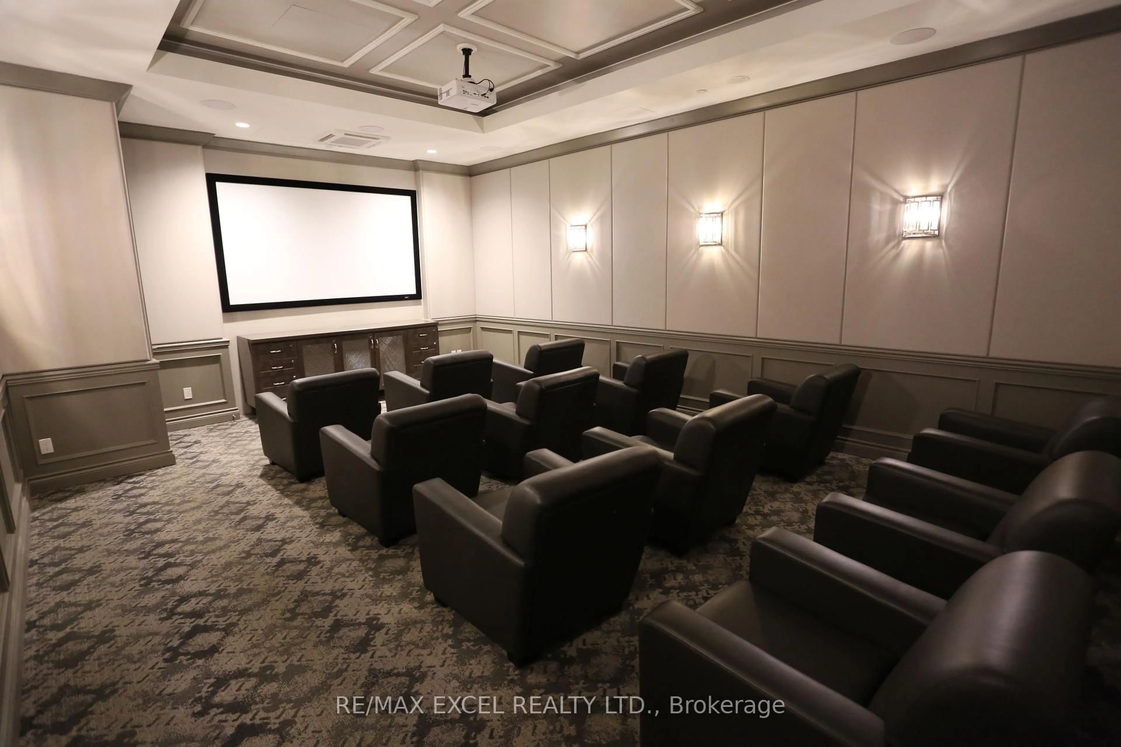 Home theater for 9075 Jane St #705, Vaughan Ontario L5K 0L7