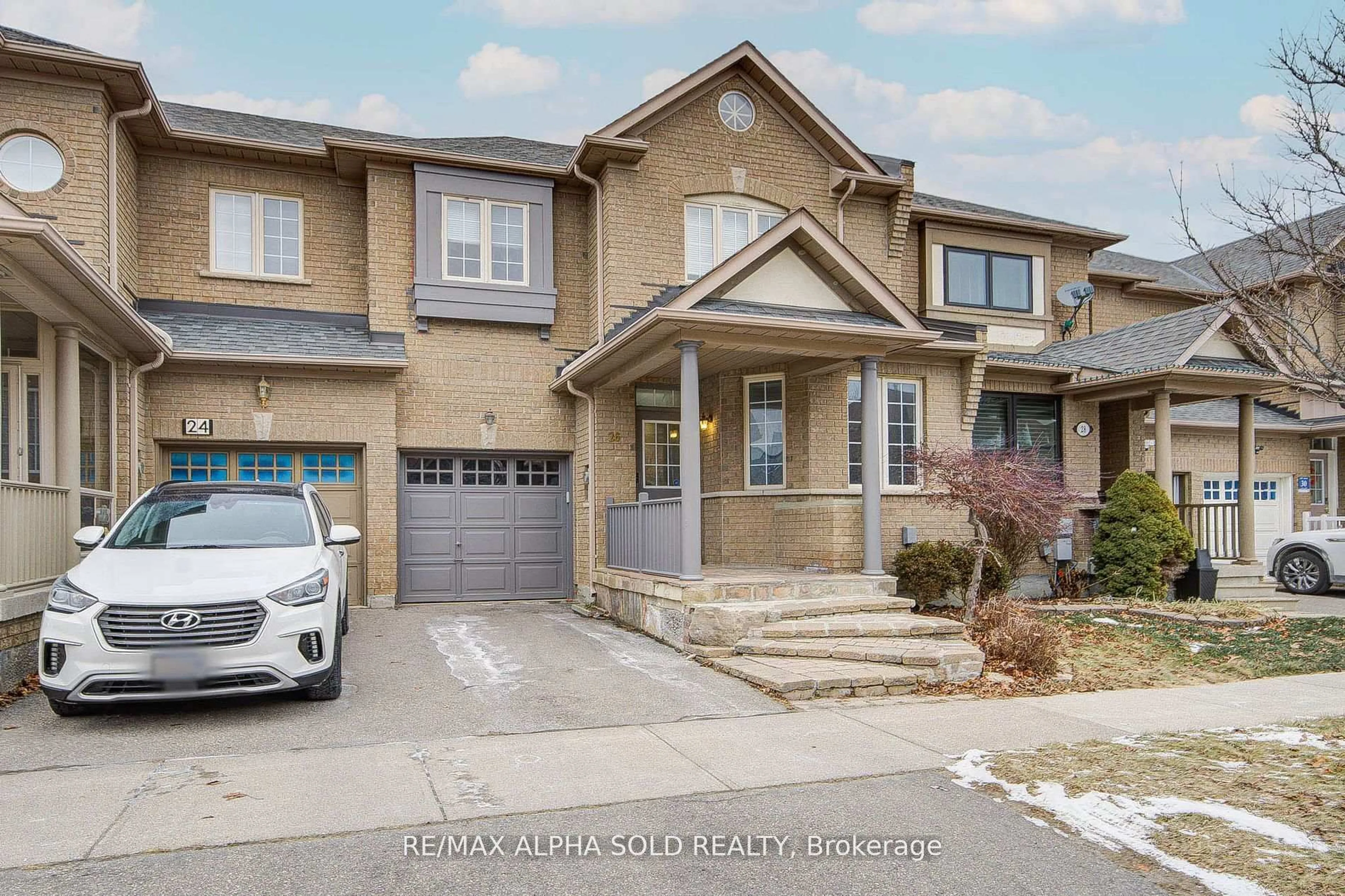 Home with brick exterior material, street for 26 Whitford Rd, Markham Ontario L6C 2J2