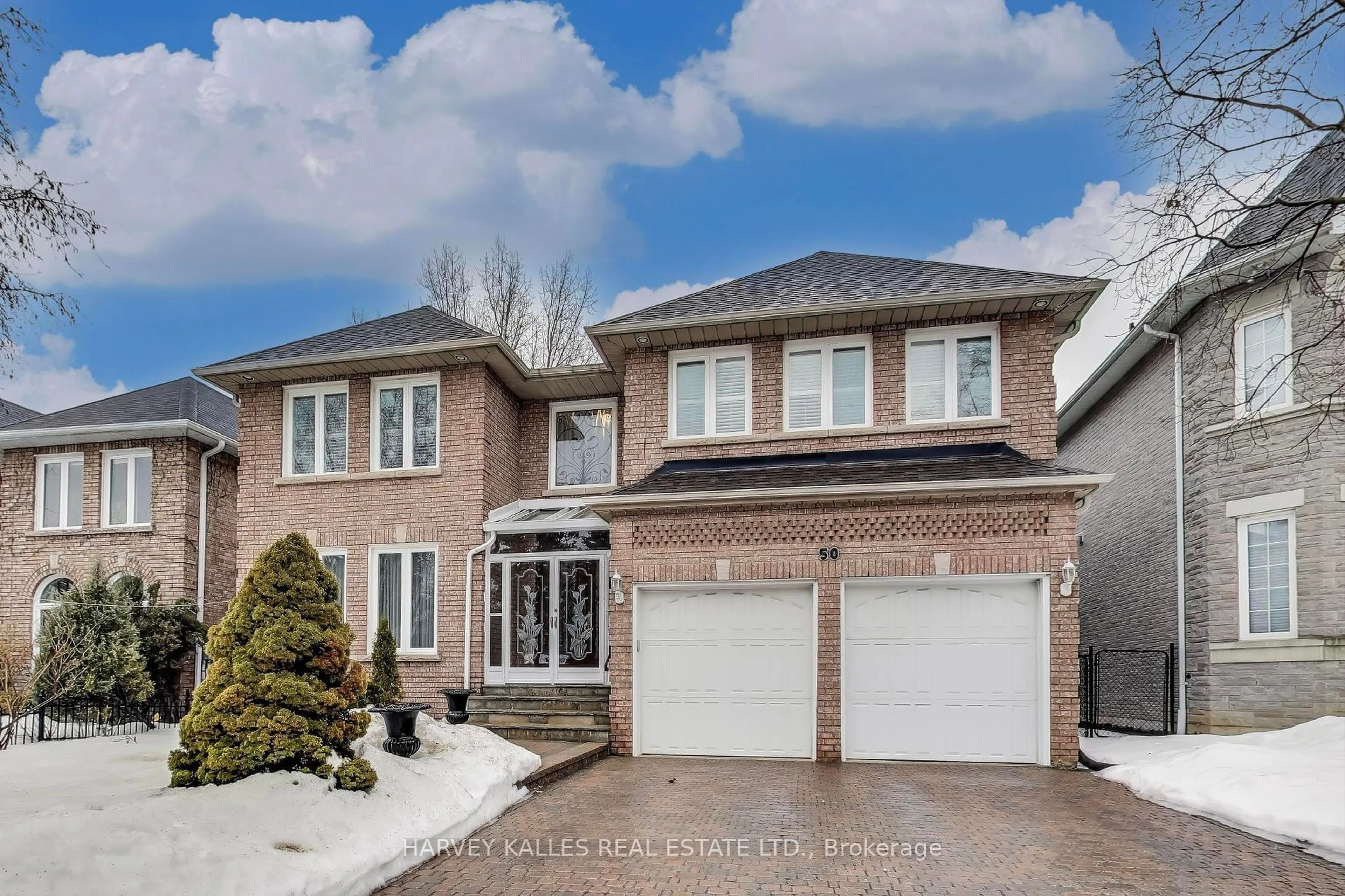 Home with brick exterior material, street for 50 King High Dr, Vaughan Ontario L4J 3N4