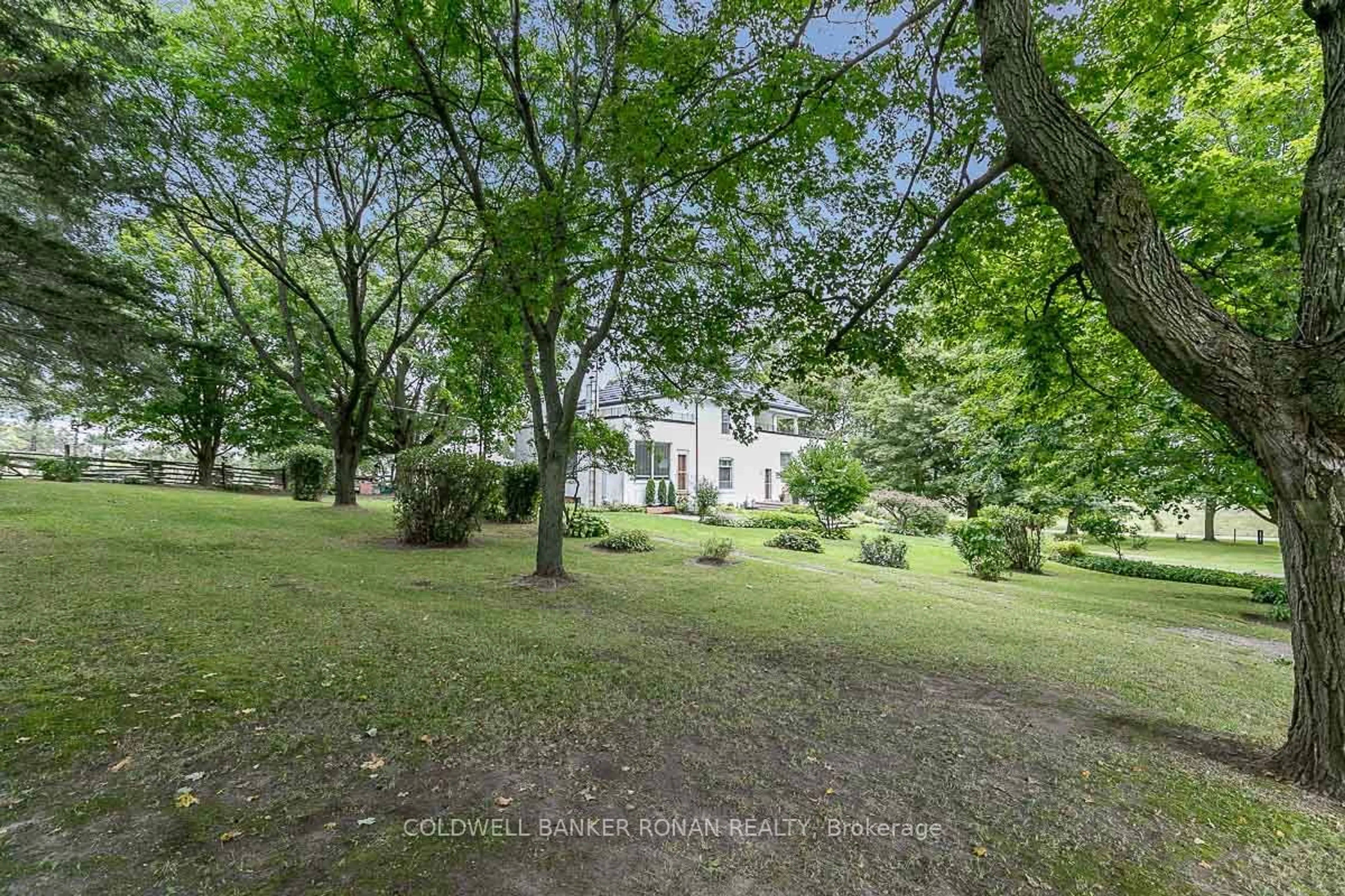 A pic from outside/outdoor area/front of a property/back of a property/a pic from drone, forest/trees view for 1918 Concession Rd 2, Adjala-Tosorontio Ontario L0N 1P0