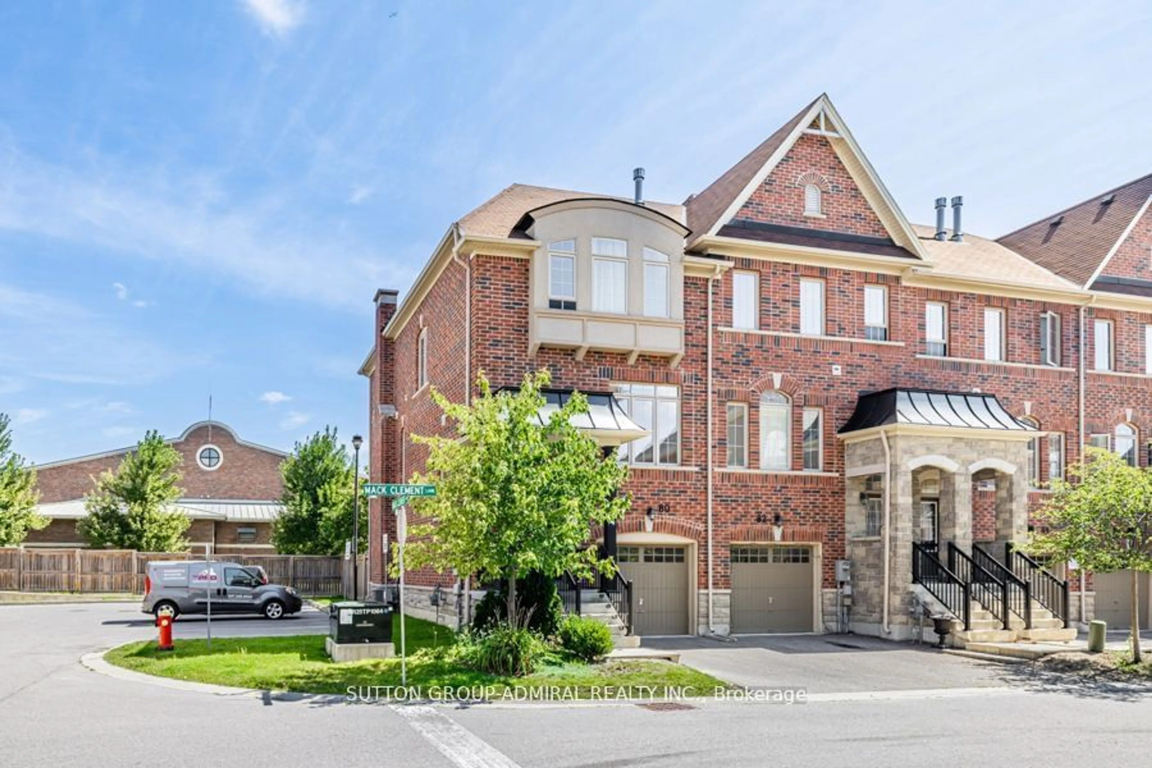 Home with brick exterior material, street for 80 Mack Clement Lane, Richmond Hill Ontario L4S 1K7