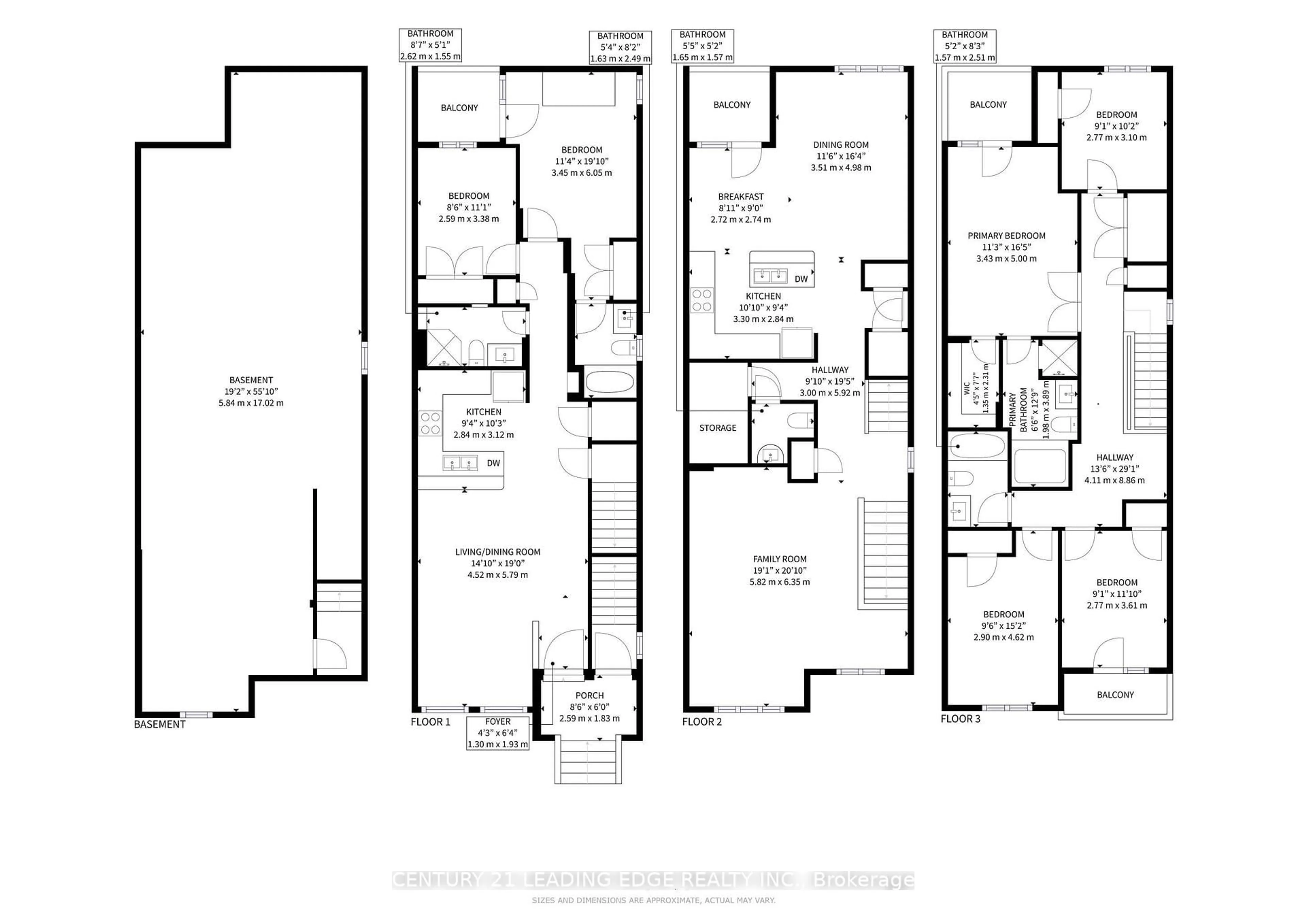 Floor plan for 2909 Bur Oak Ave, Markham Ontario L6B 1E5