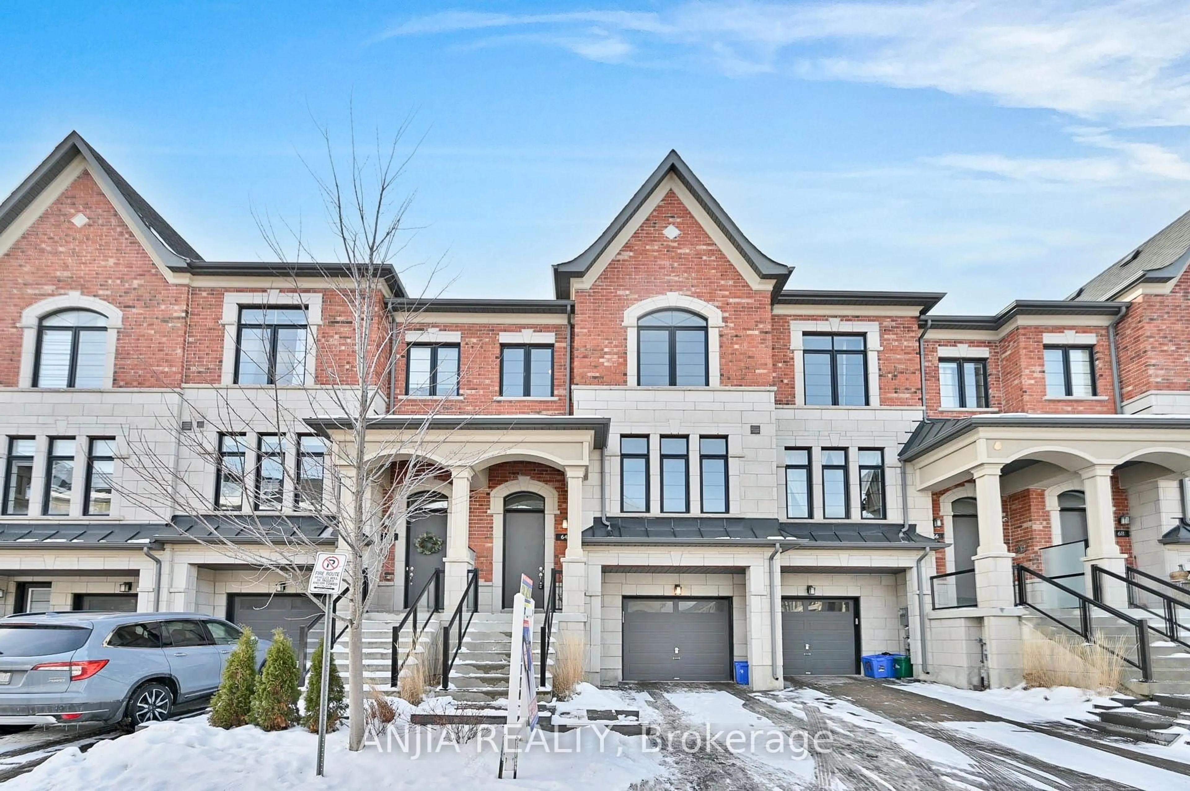 Home with brick exterior material, street for 64 Duncombe Lane, Richmond Hill Ontario L4C 0Z9