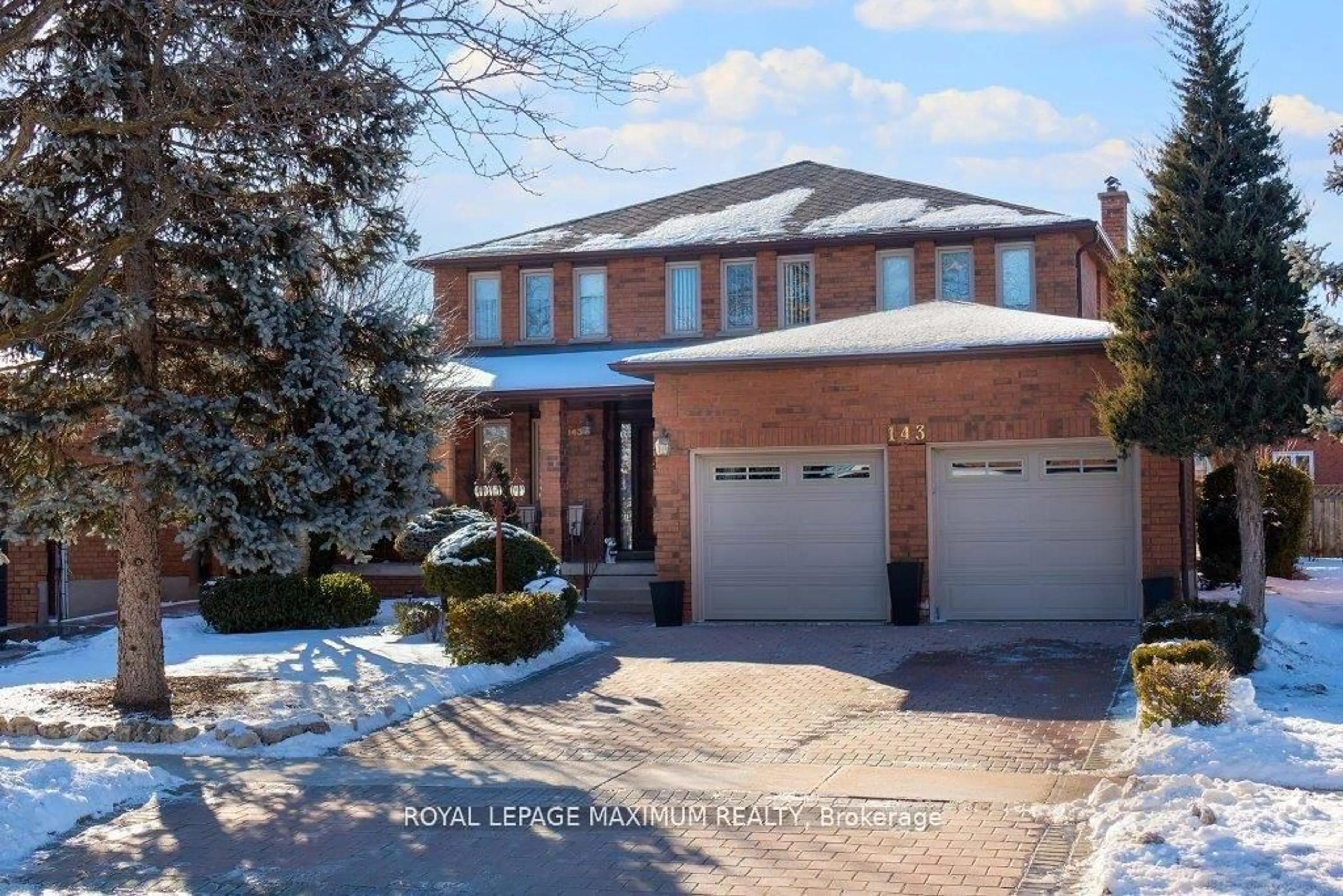 Home with brick exterior material, street for 143 Zinnia Pl, Vaughan Ontario L4L 6G6