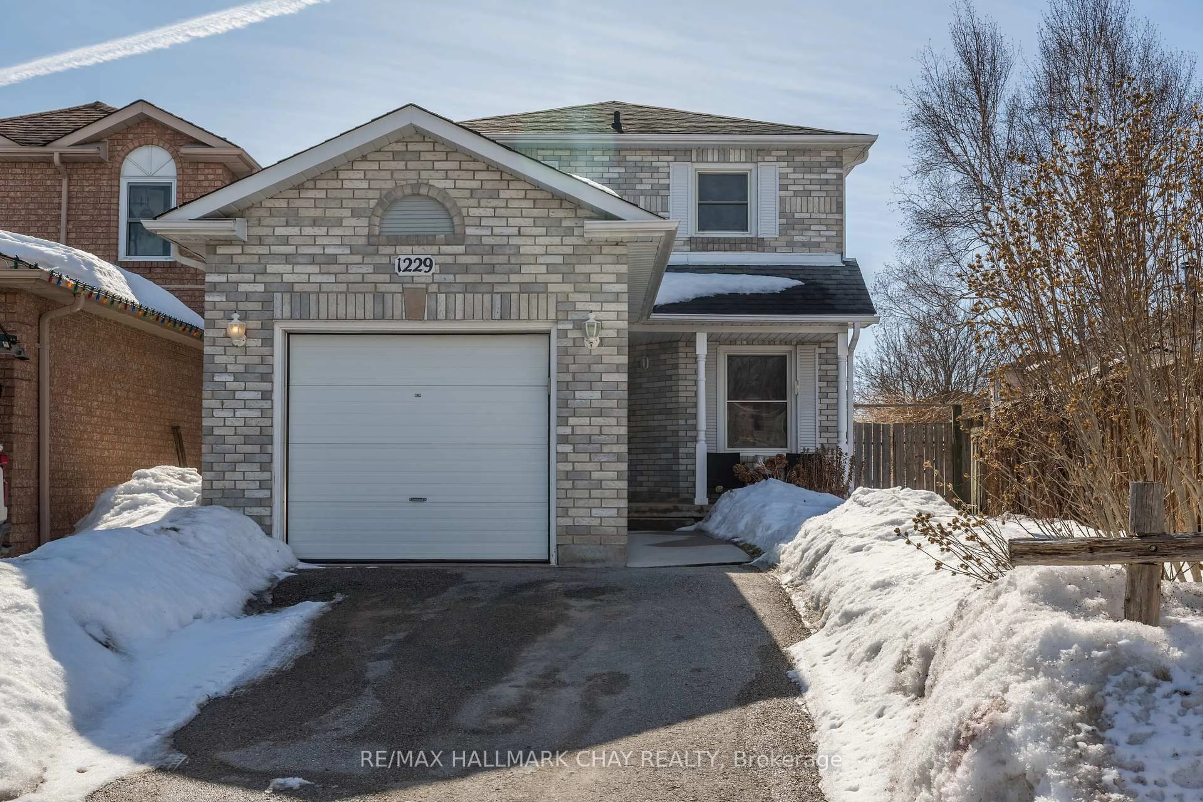 Home with brick exterior material, street for 1229 Benson St, Innisfil Ontario L9S 1Y5