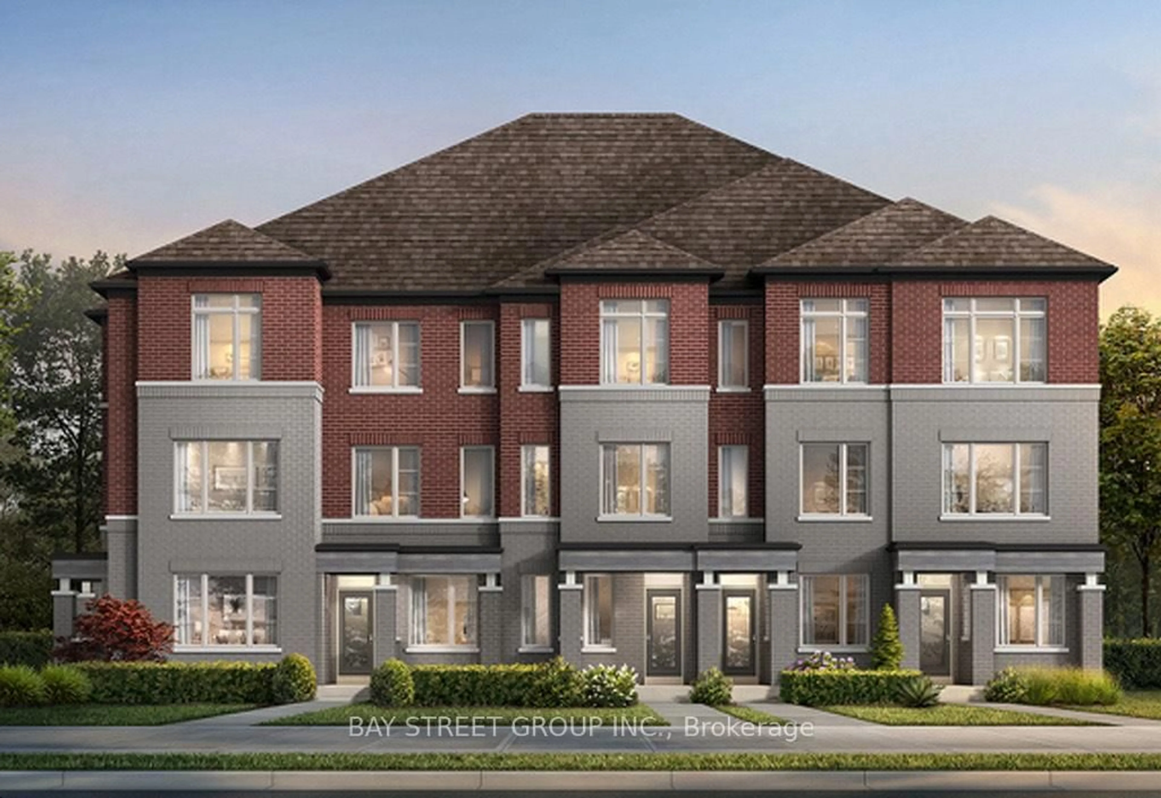 Home with brick exterior material, street for 187 Berczy Green Dr, Markham Ontario L6C 1N3