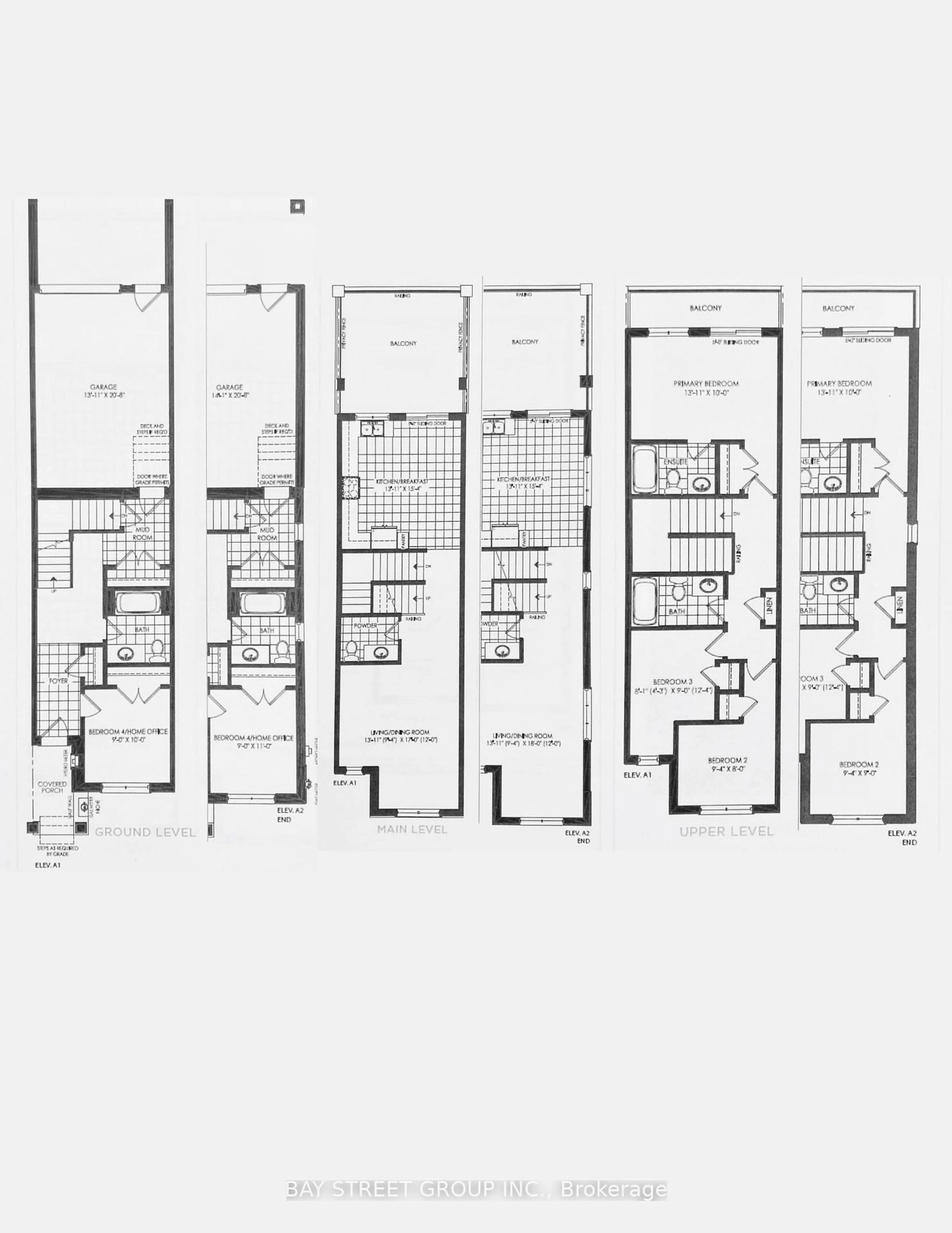 Floor plan for 187 Berczy Green Dr, Markham Ontario L6C 1N3