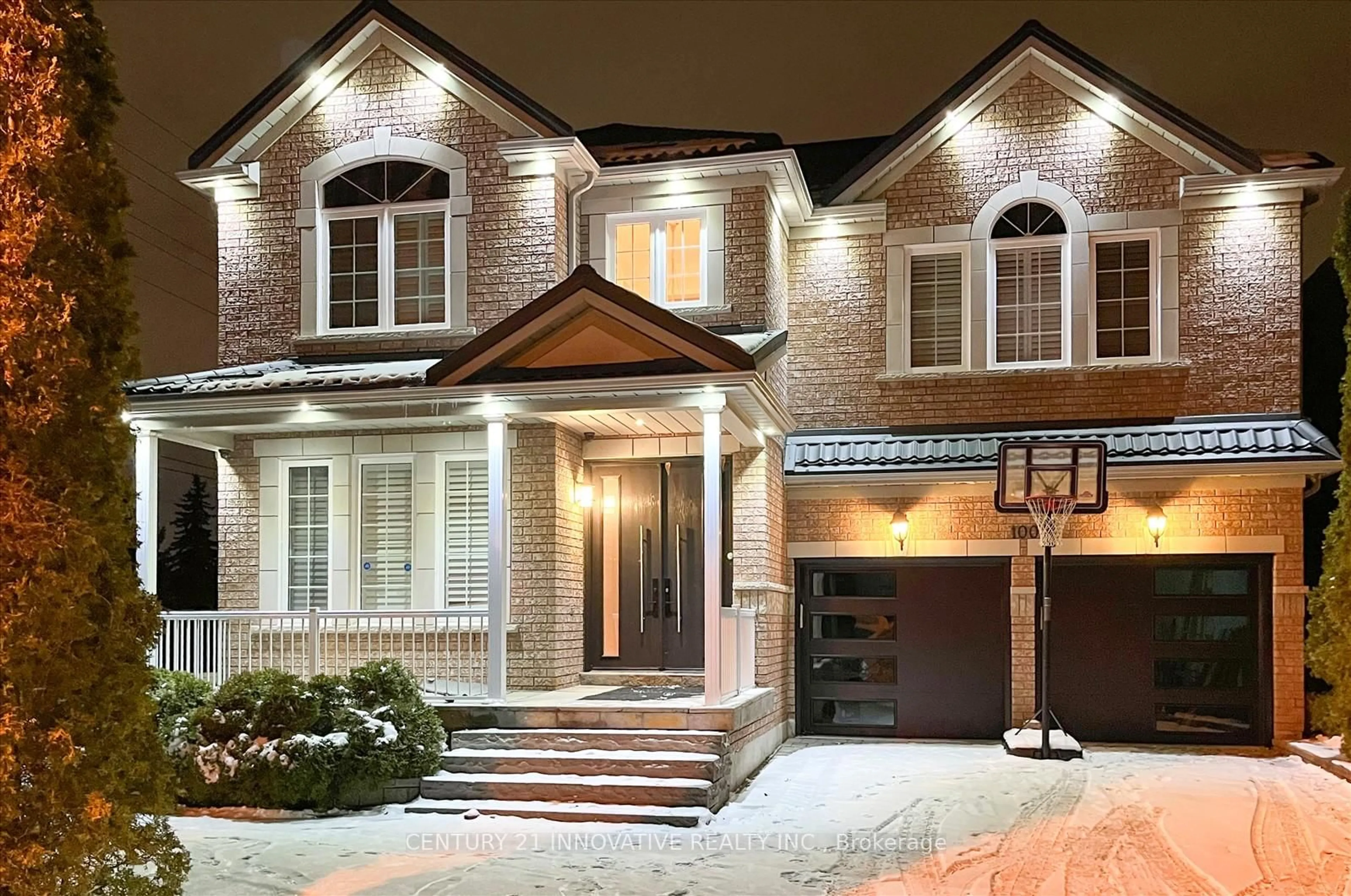 Home with brick exterior material, street for 100 CHASSER Dr, Markham Ontario L6E 1S7