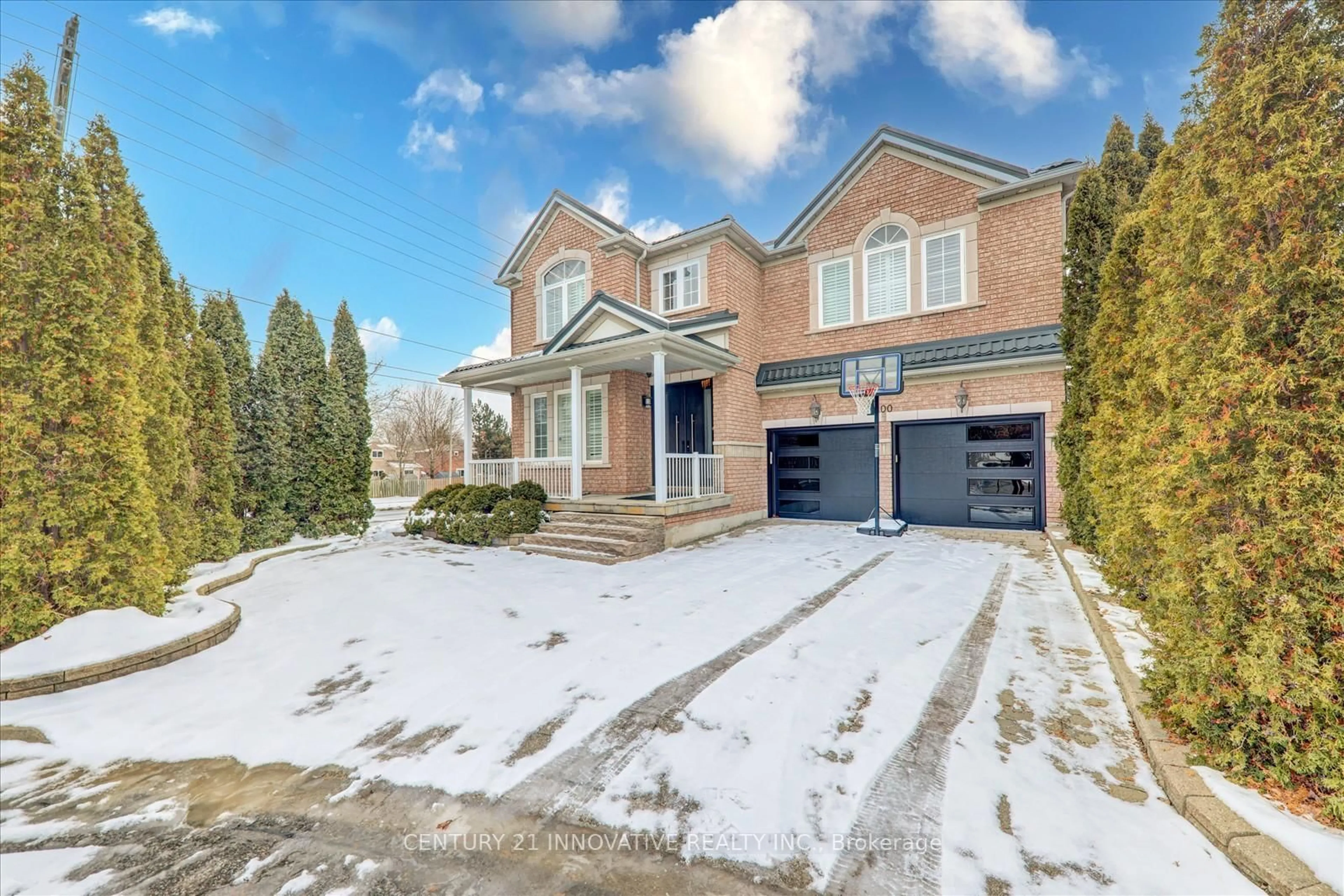 Home with brick exterior material, street for 100 CHASSER Dr, Markham Ontario L6E 1S7