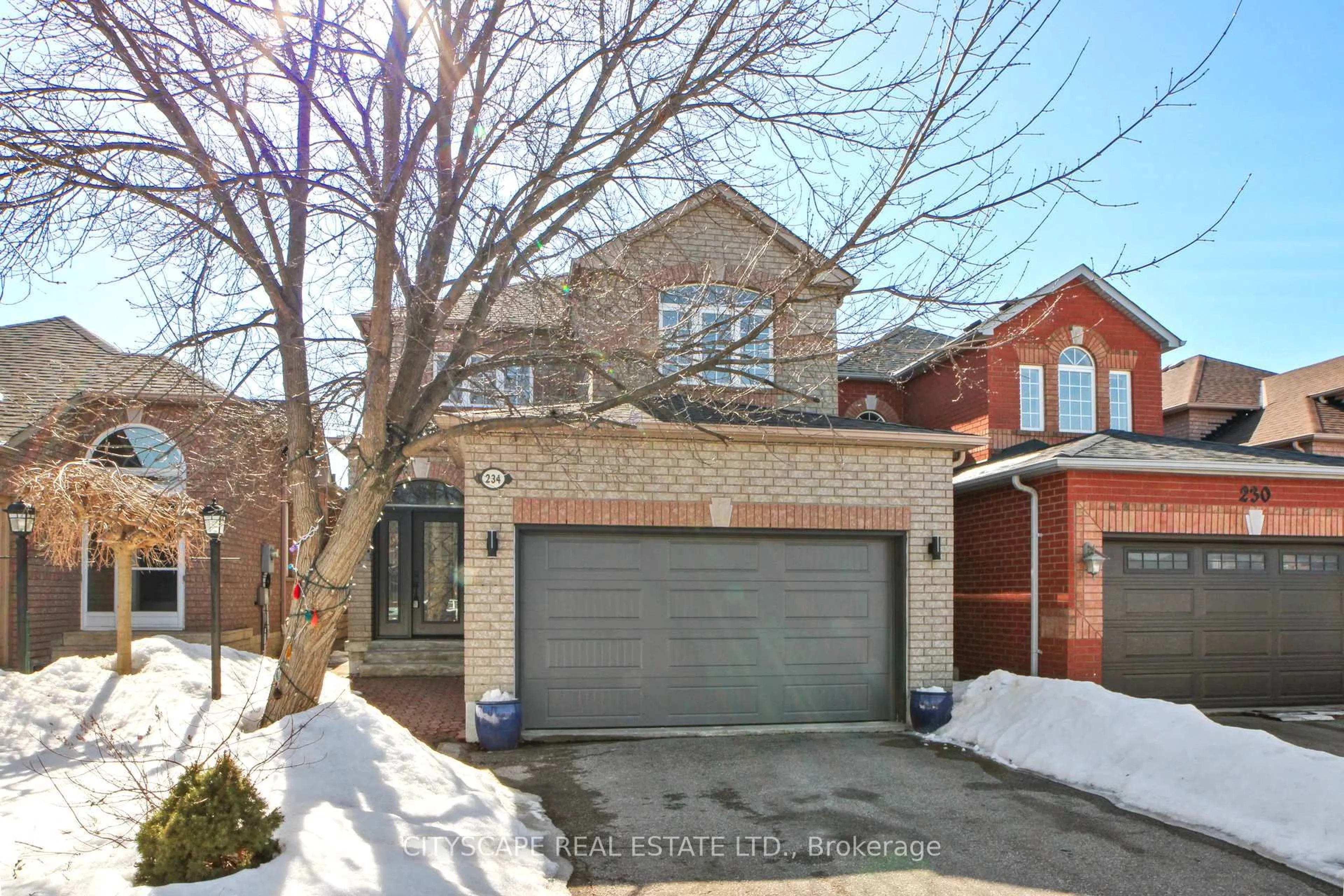 Home with brick exterior material, street for 234 Sylwood Cres, Vaughan Ontario L6A 2P9