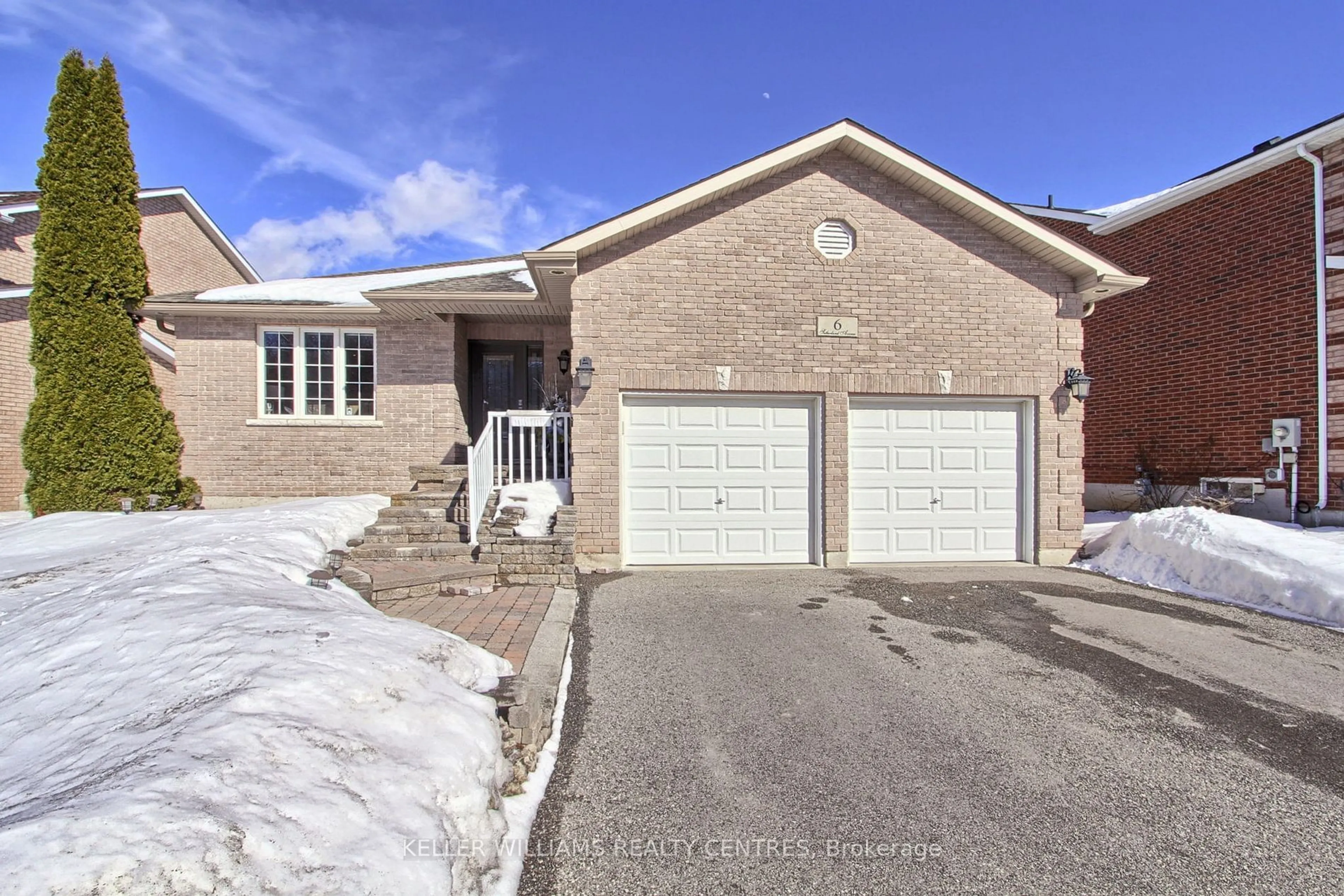 Home with brick exterior material, street for 6 Sutherland Ave, Bradford West Gwillimbury Ontario L3Z 3H9