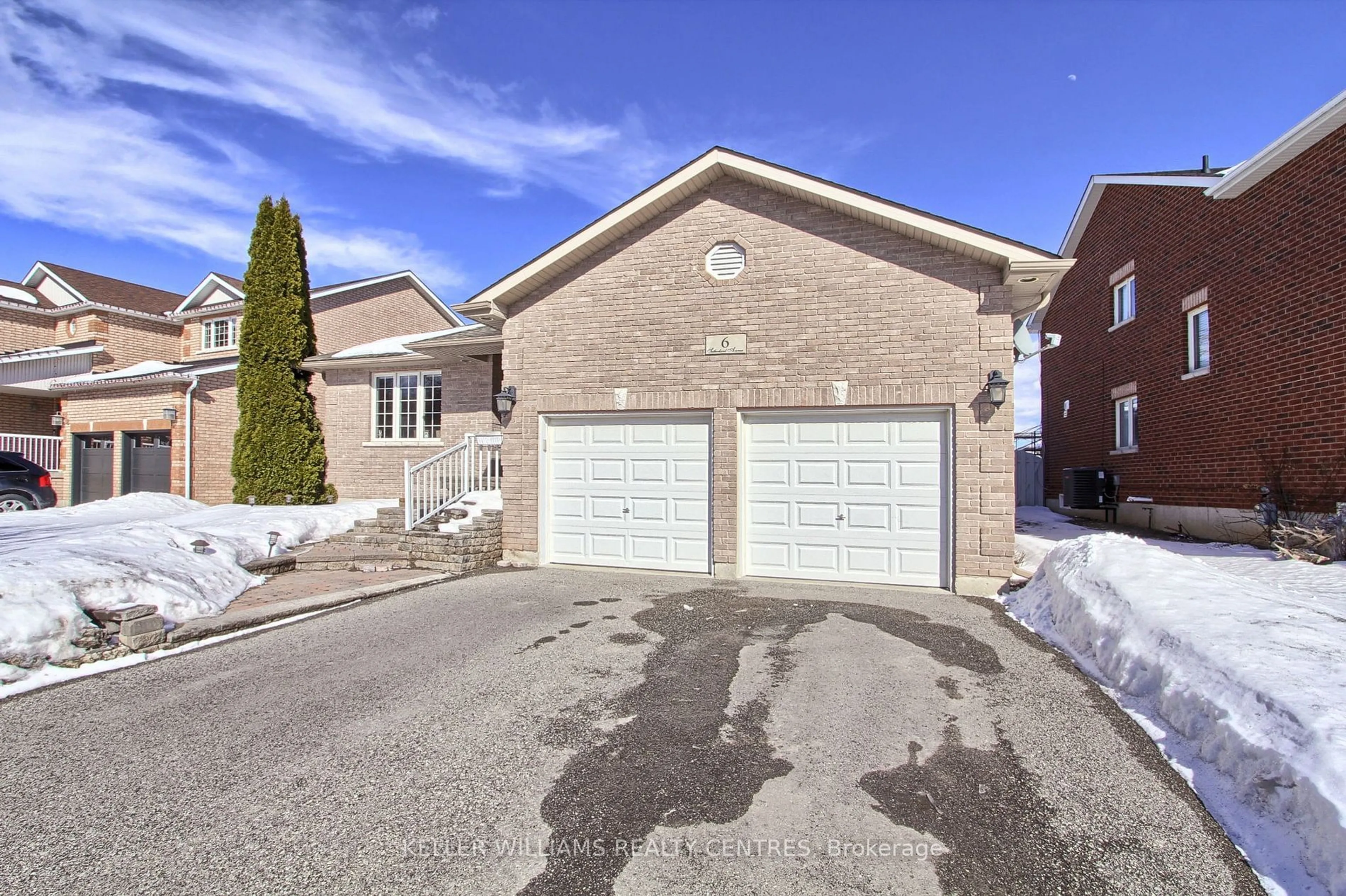 Home with brick exterior material, street for 6 Sutherland Ave, Bradford West Gwillimbury Ontario L3Z 3H9