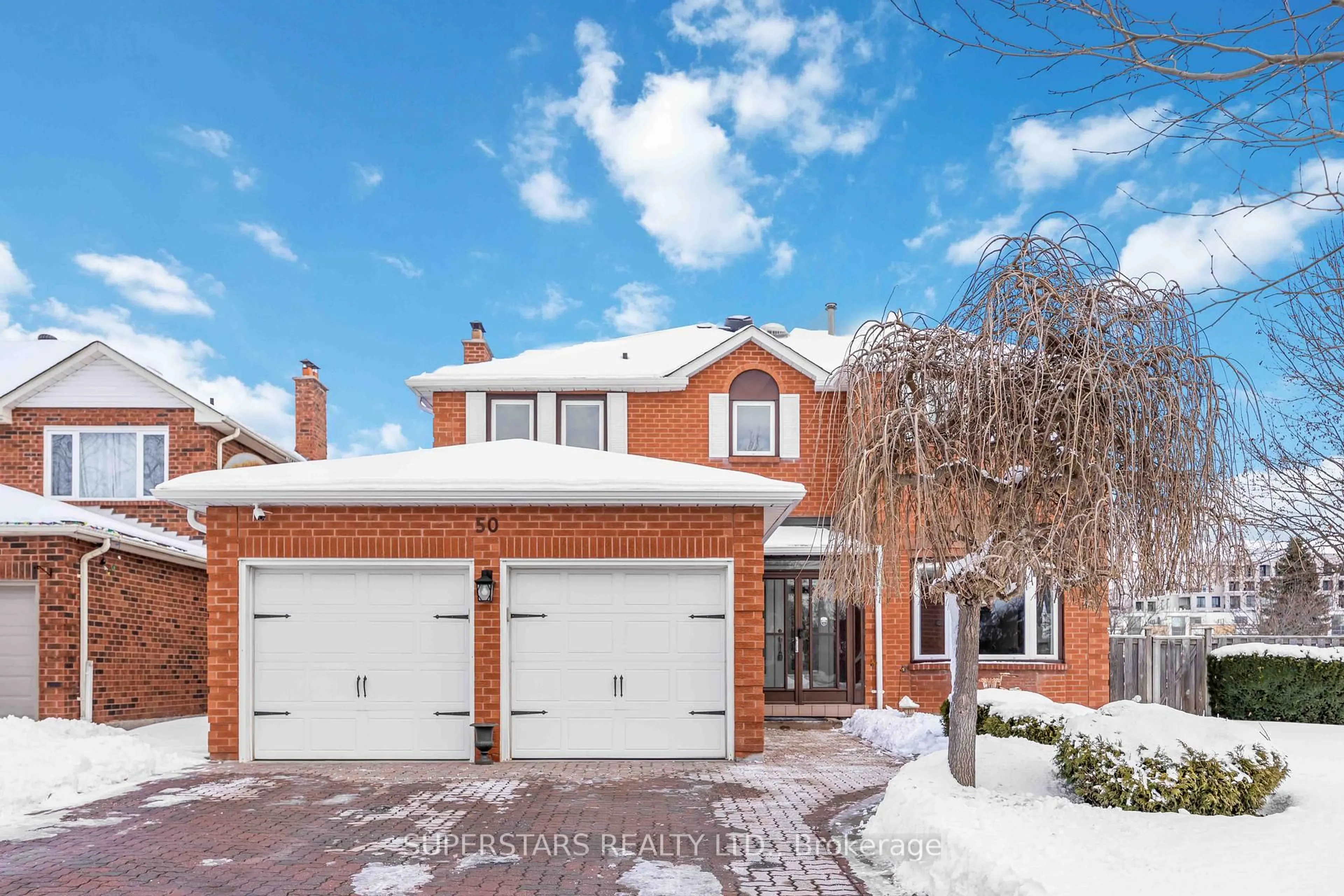 Home with brick exterior material, street for 50 Vasselle Cres, Markham Ontario L3R 9R1