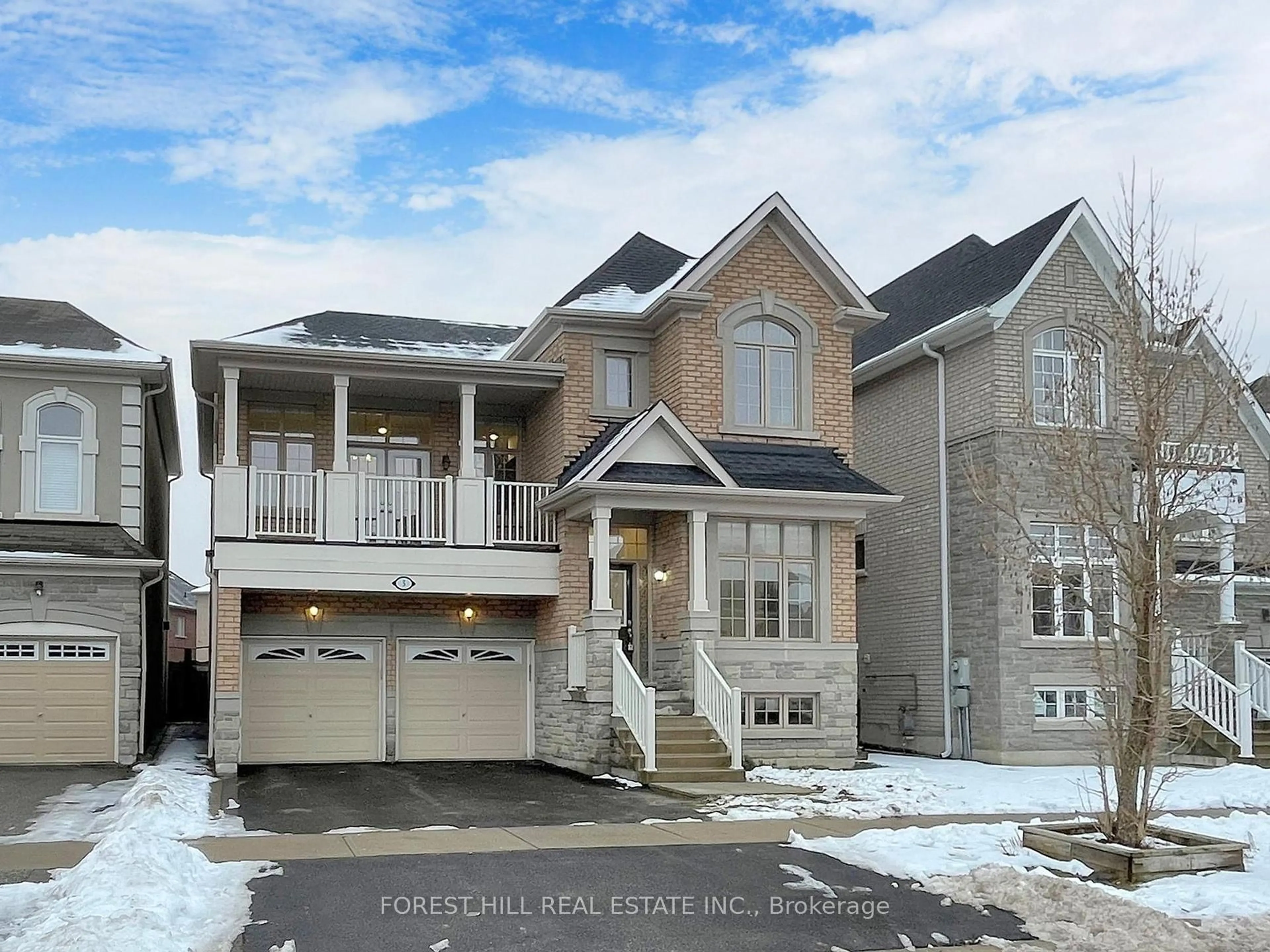 Home with brick exterior material, street for 5 Beebe Cres, Markham Ontario L6E 0L6