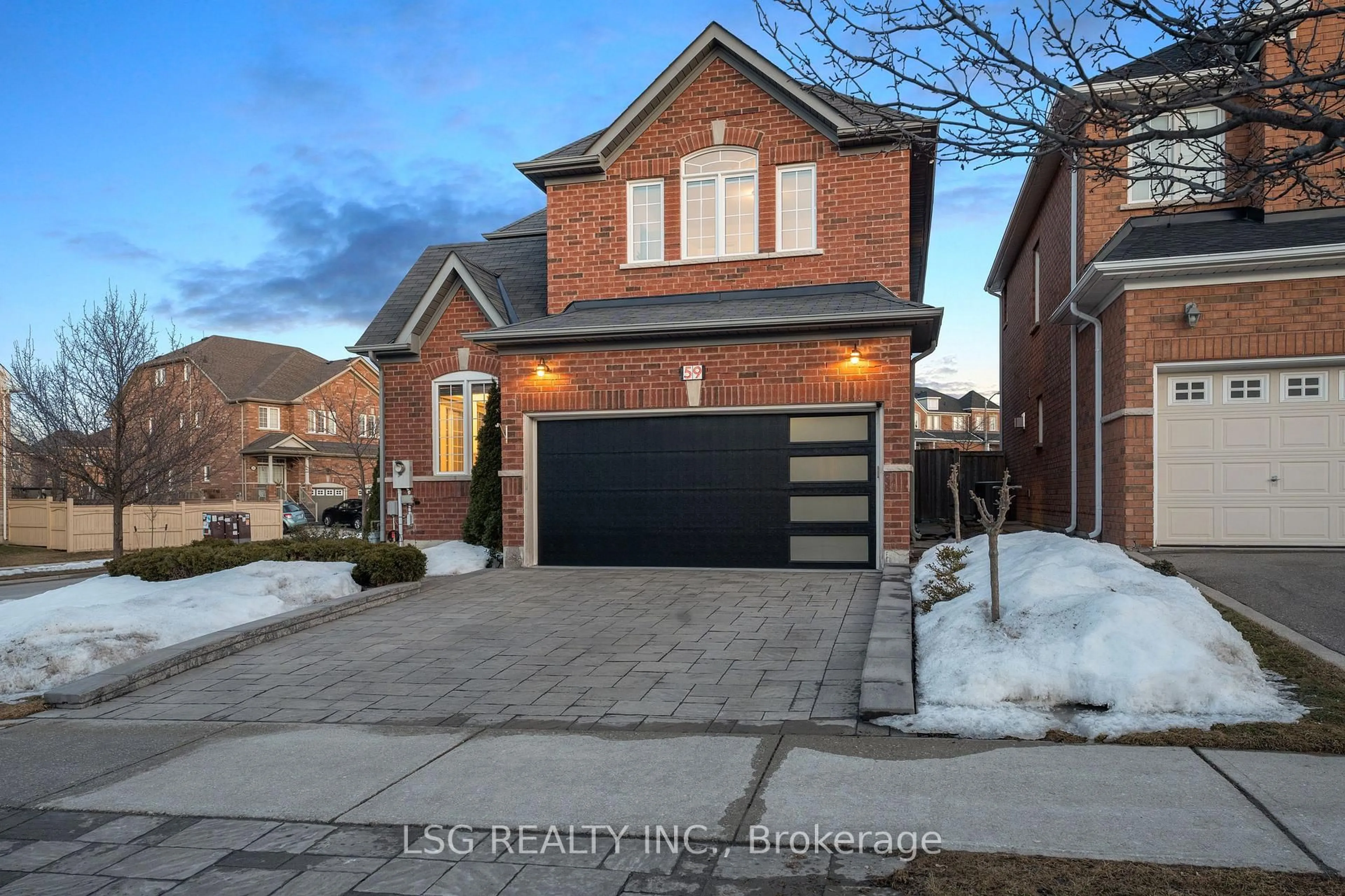 Home with brick exterior material, street for 59 Santa Amato Cres, Vaughan Ontario L4J 0E9