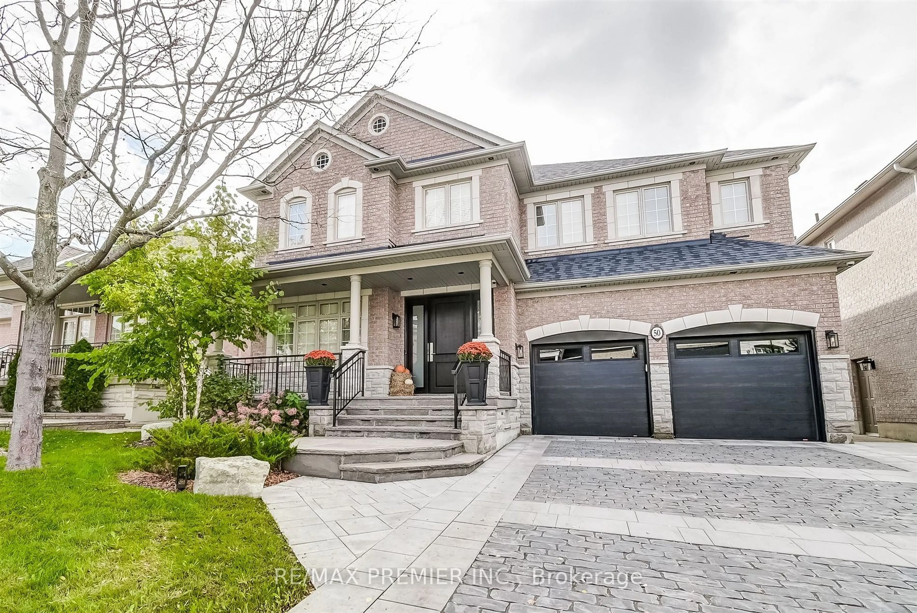 Home with brick exterior material, street for 50 Basilica Dr, Vaughan Ontario L4H 3K5