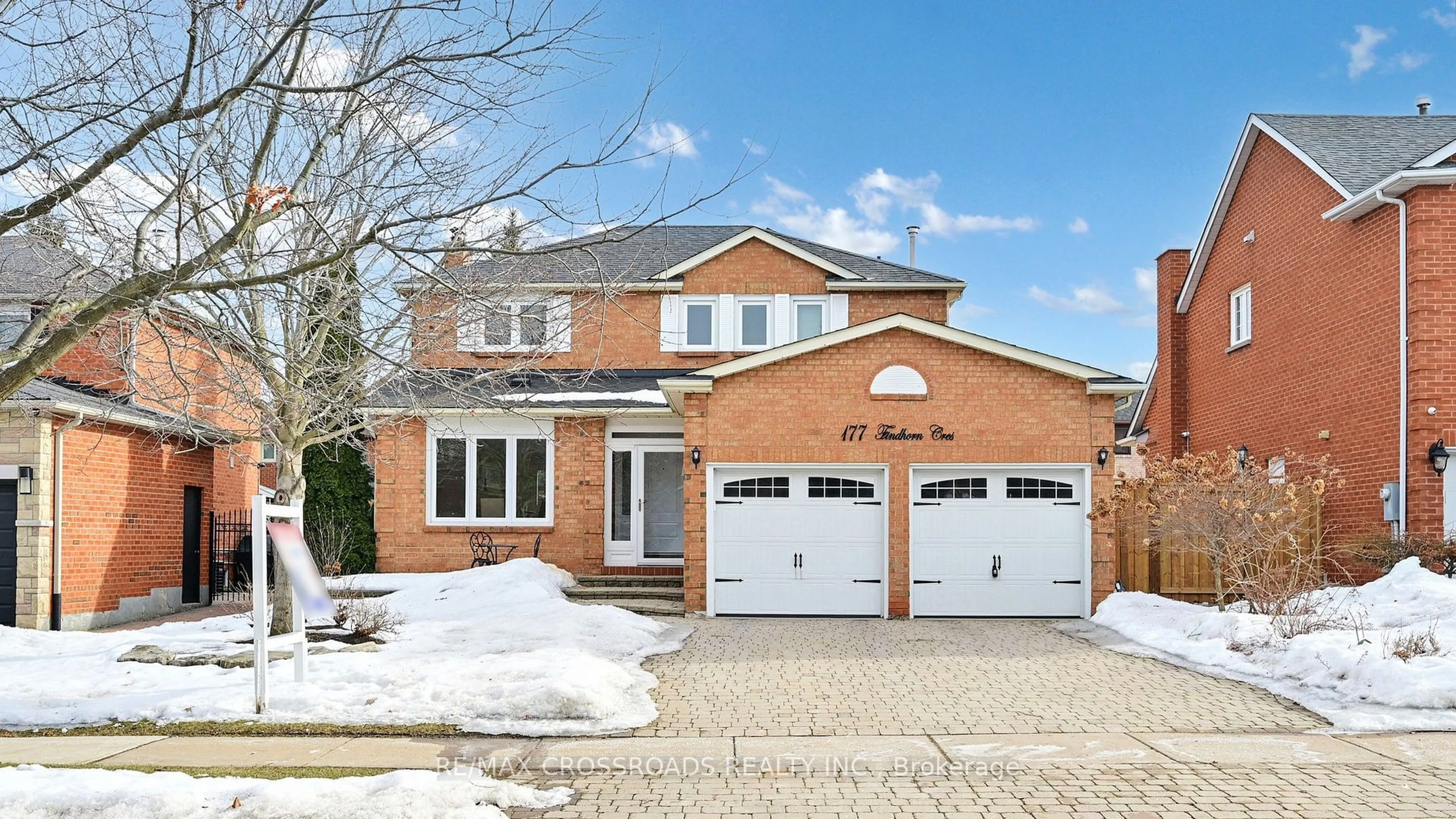 Home with brick exterior material, street for 177 Findhorn Cres, Vaughan Ontario L6A 1M3