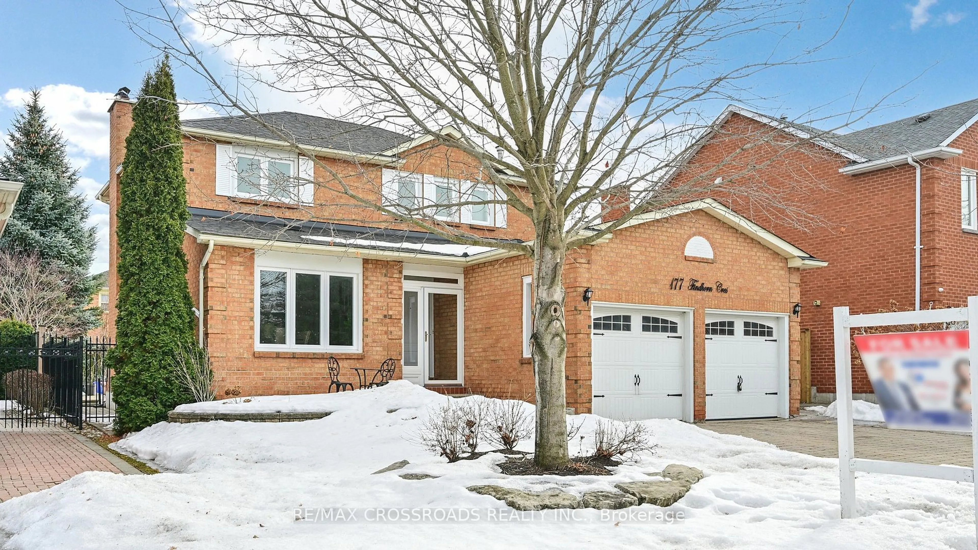 Home with brick exterior material, street for 177 Findhorn Cres, Vaughan Ontario L6A 1M3