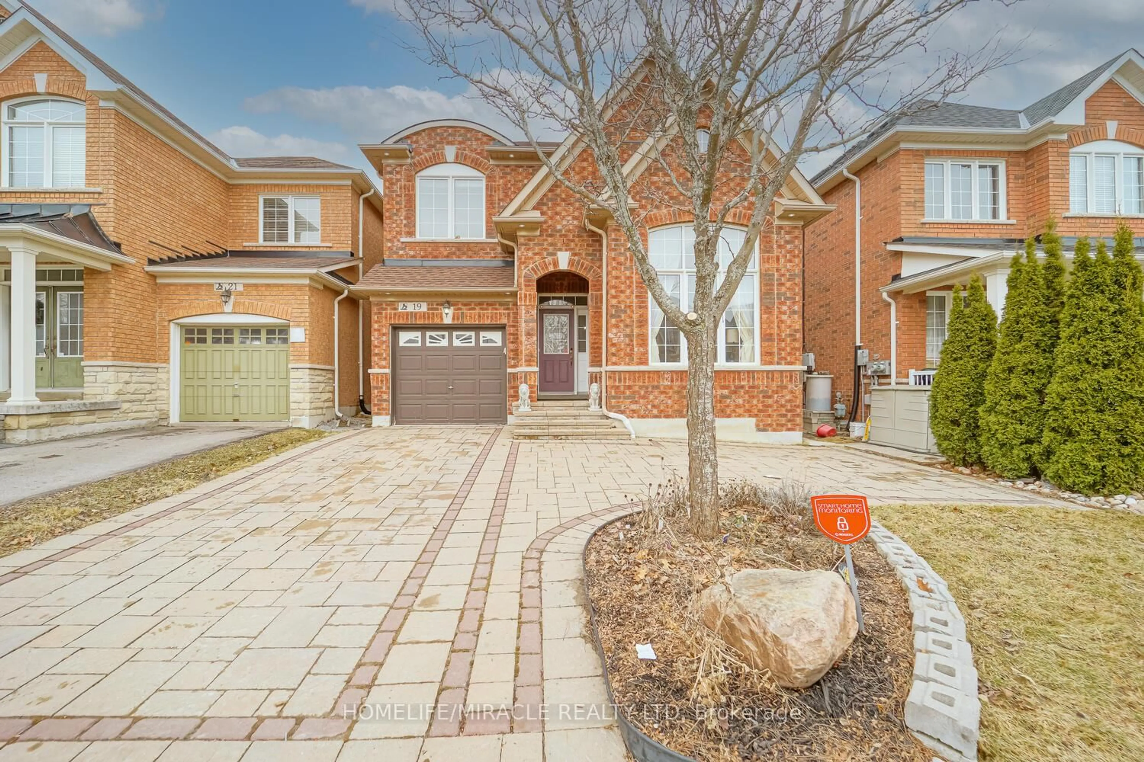 Home with brick exterior material, street for 19 Collingham Pl, Markham Ontario L6B 0G4