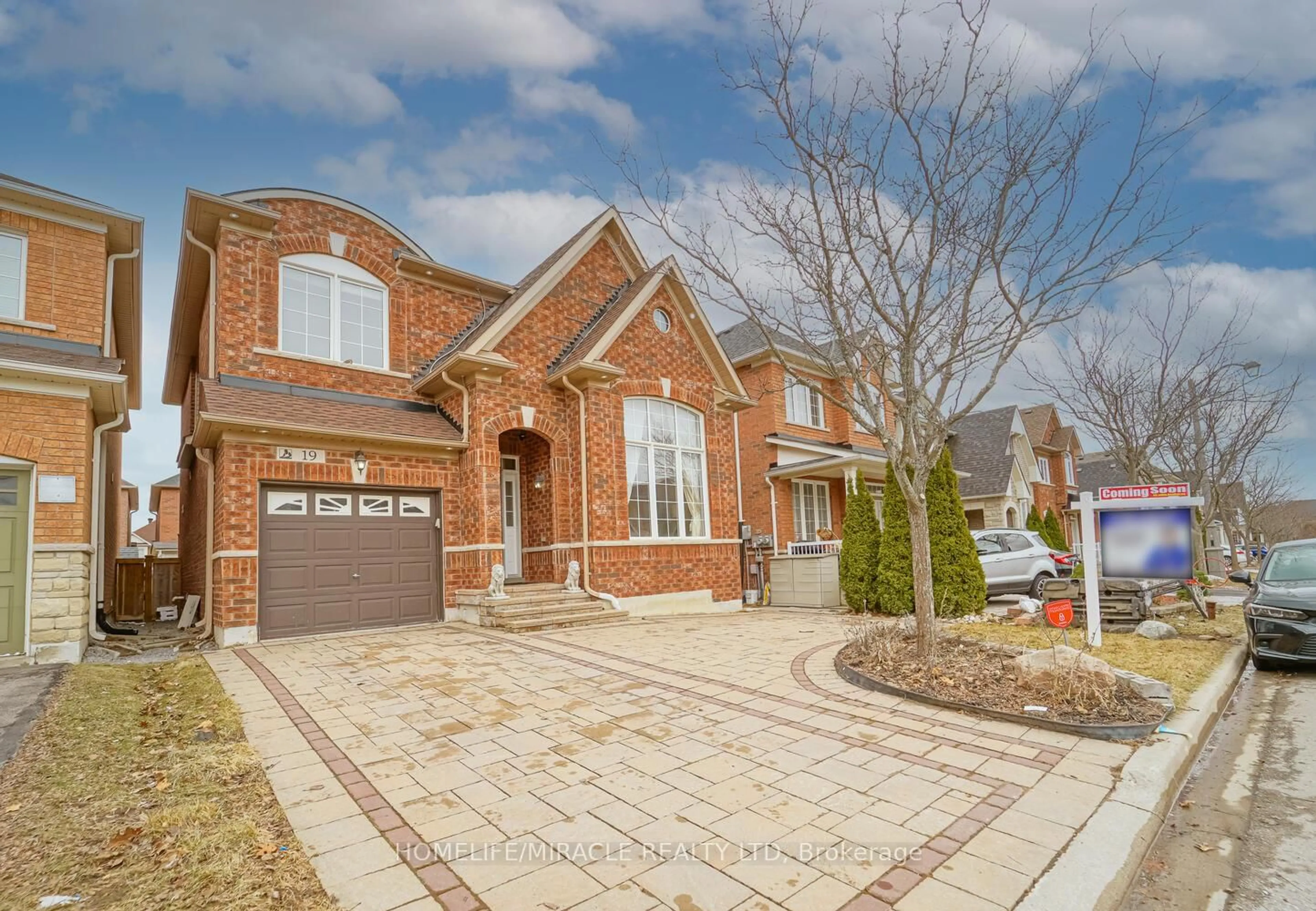 Home with brick exterior material, street for 19 Collingham Pl, Markham Ontario L6B 0G4