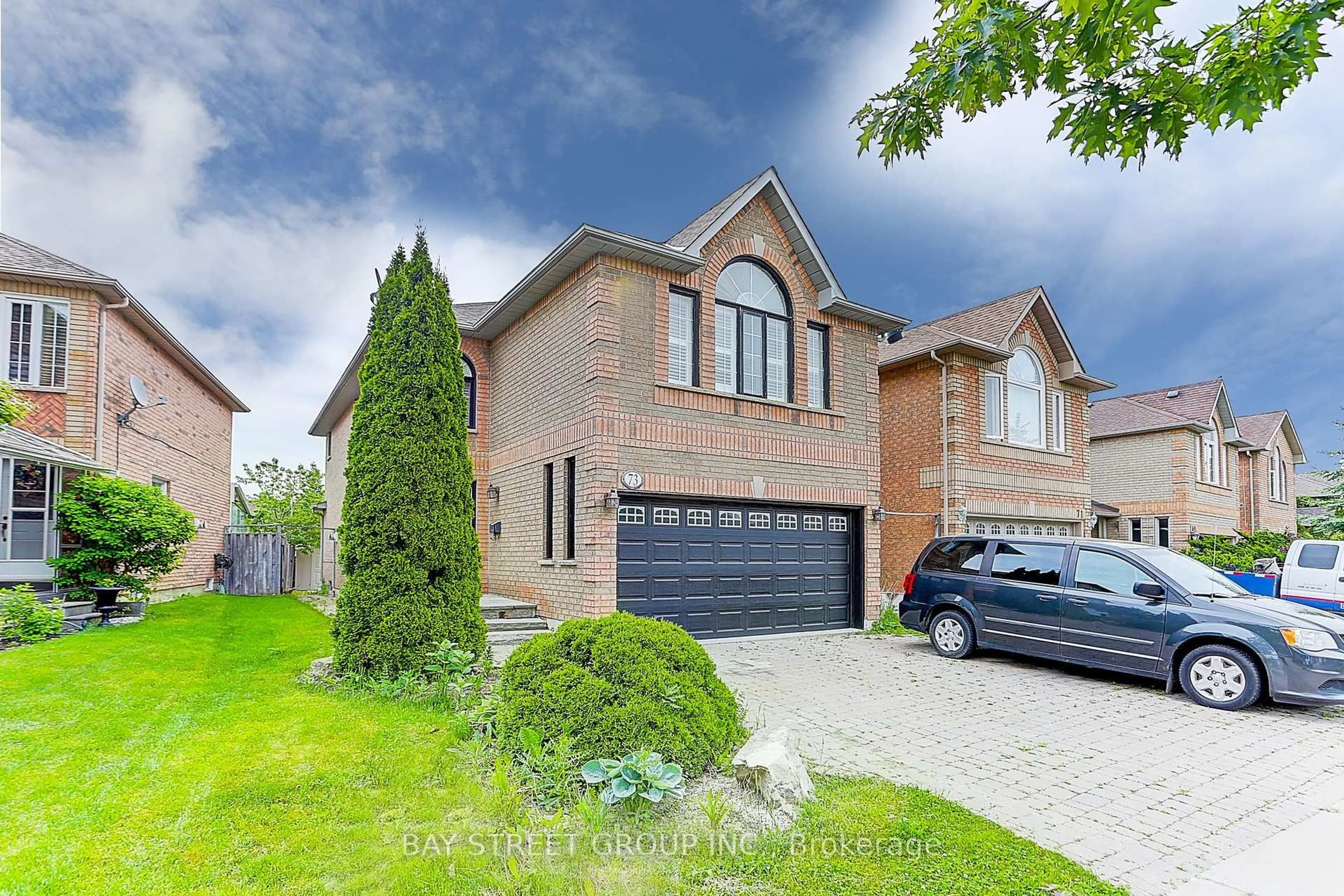 Home with brick exterior material, street for 73 Sunridge St, Richmond Hill Ontario L4E 3T7