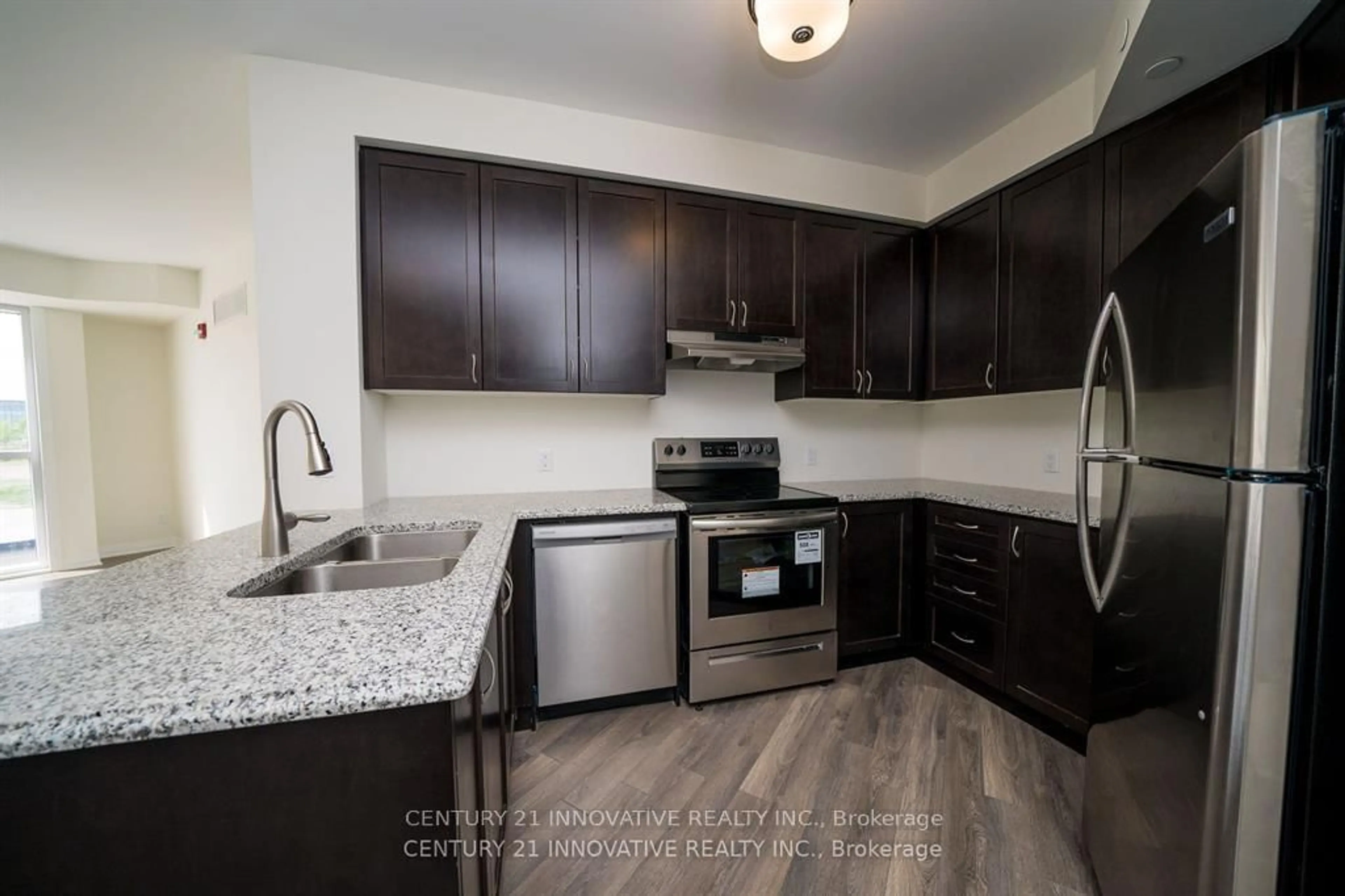 Standard kitchen, unknown for 58 Adam Sellers St #212, Markham Ontario L6B 1M7