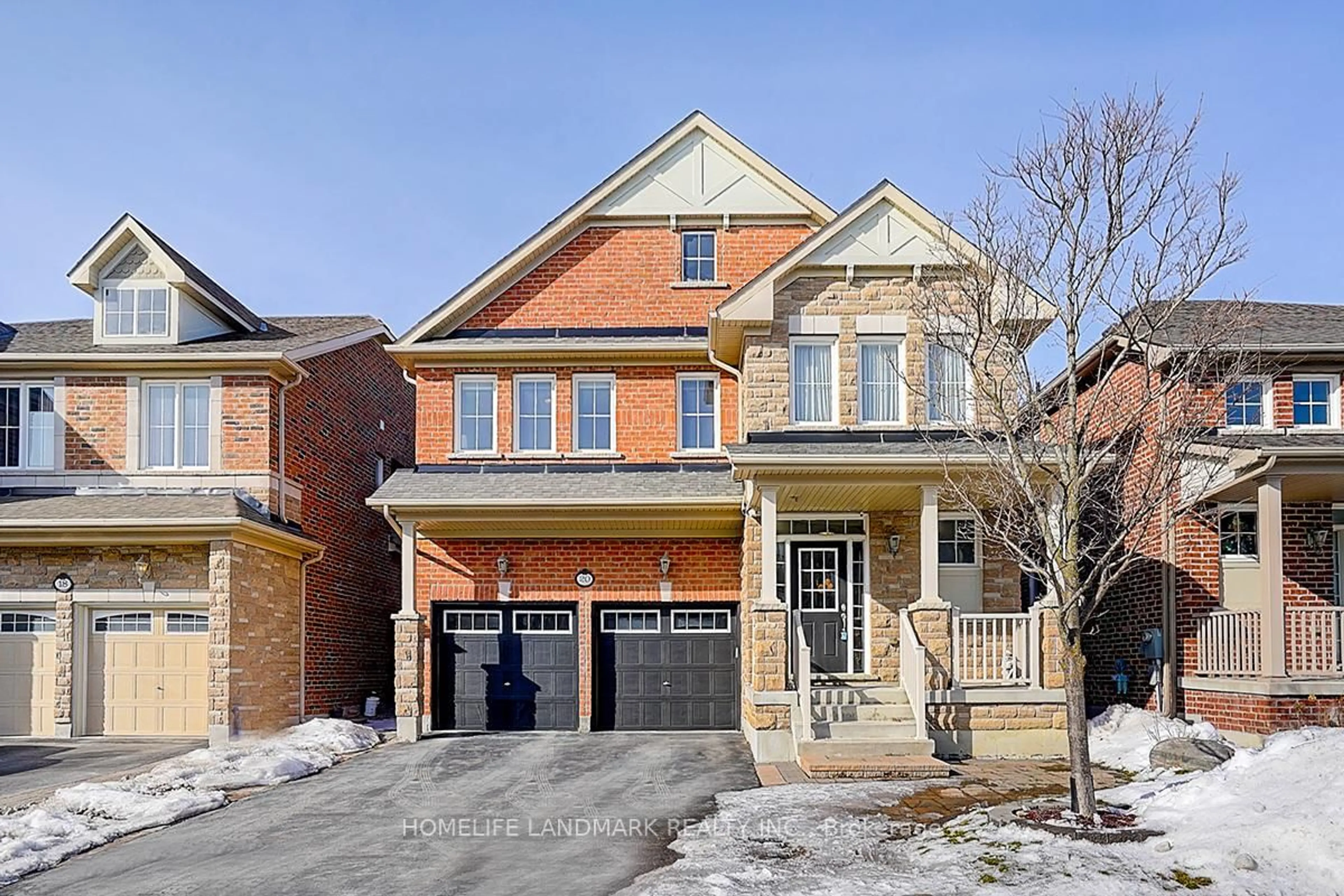 Home with brick exterior material, street for 20 Corduroy Rd, Markham Ontario L6C 0N7