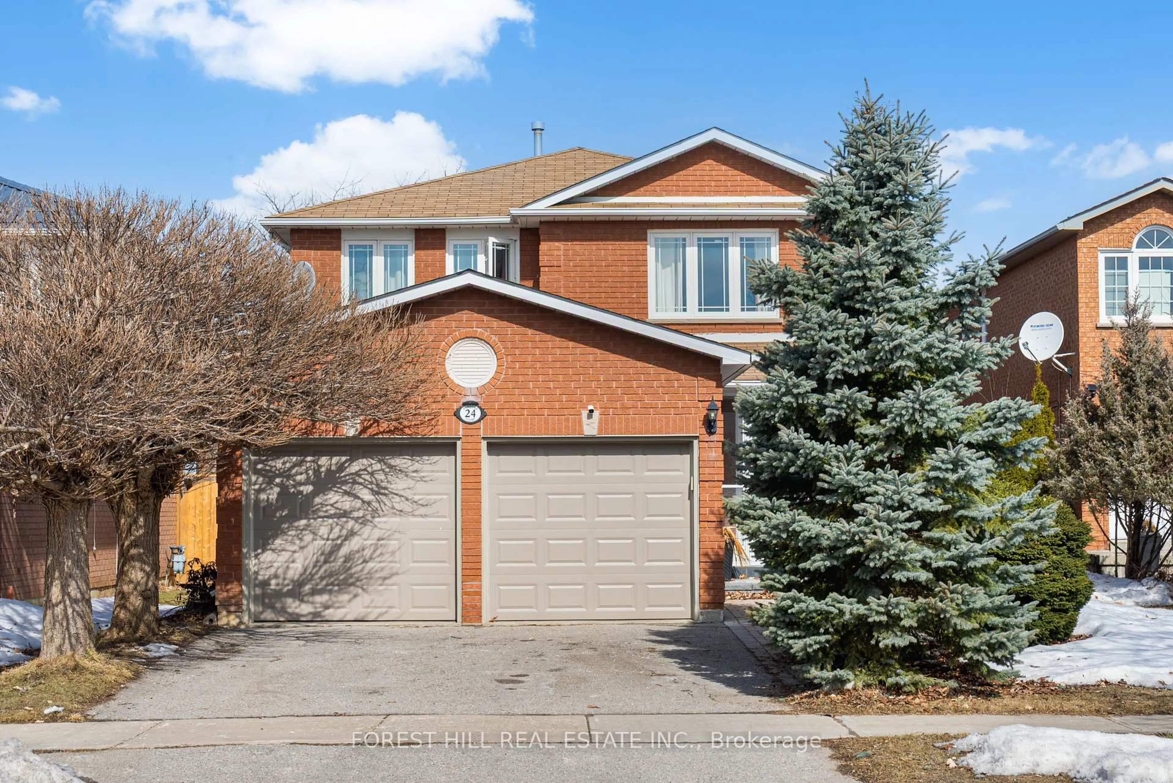 Home with brick exterior material, street for 24 Pandora Crt, Richmond Hill Ontario L4S 1J4