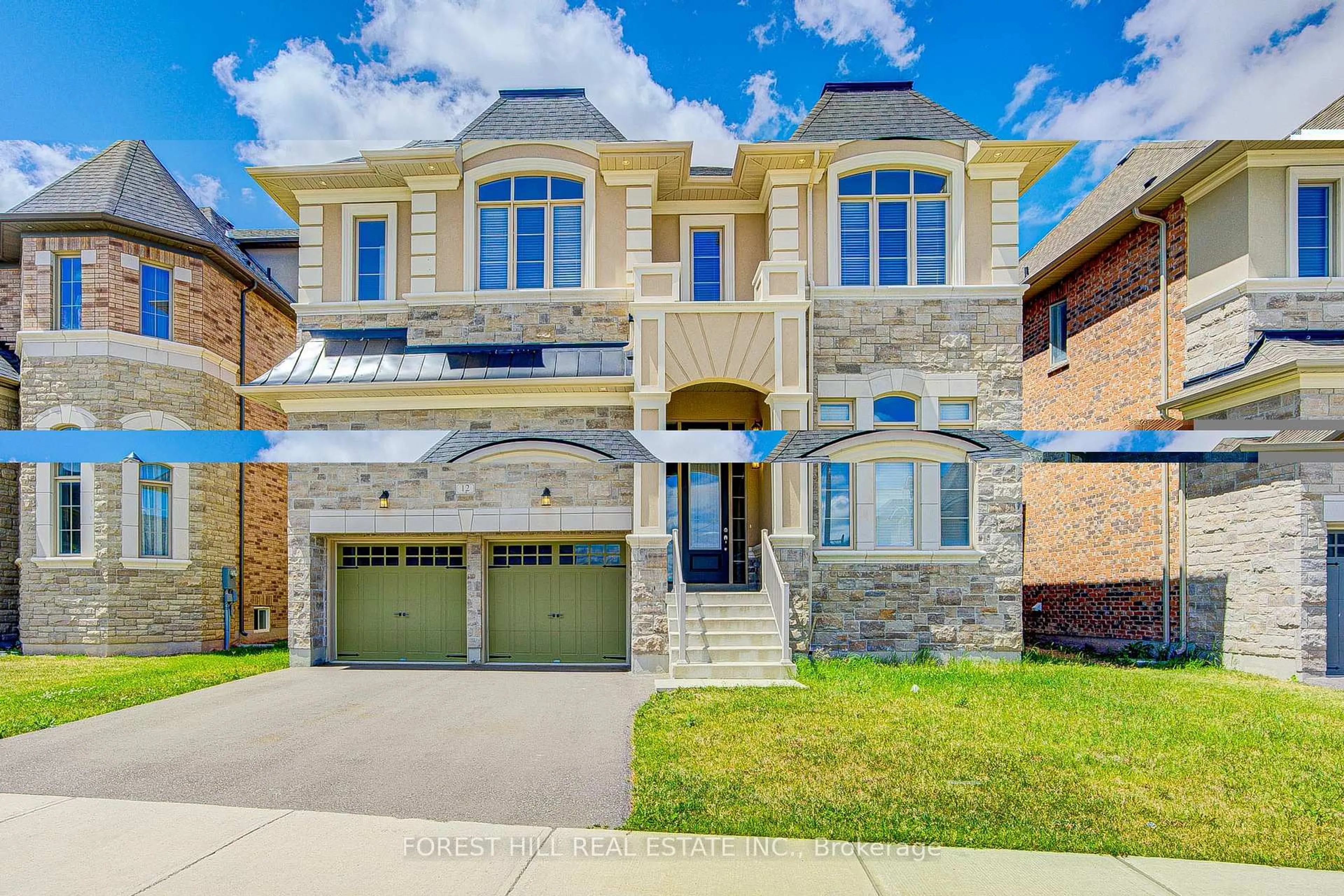 Home with brick exterior material, street for 12 Giardina Cres, Richmond Hill Ontario L4B 0G2