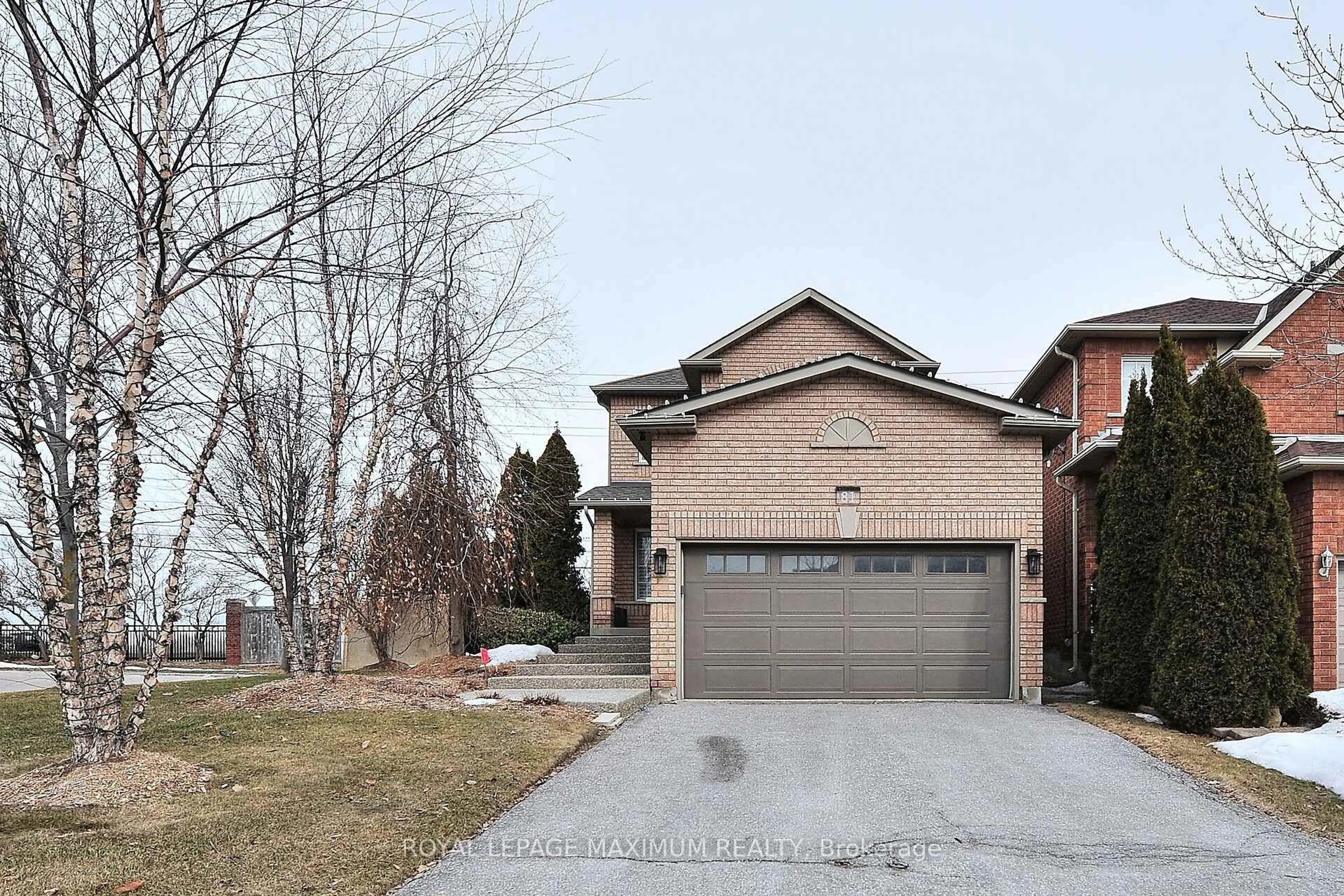 Home with brick exterior material, street for 81 Thornton Cres, Vaughan Ontario L6A 2T1